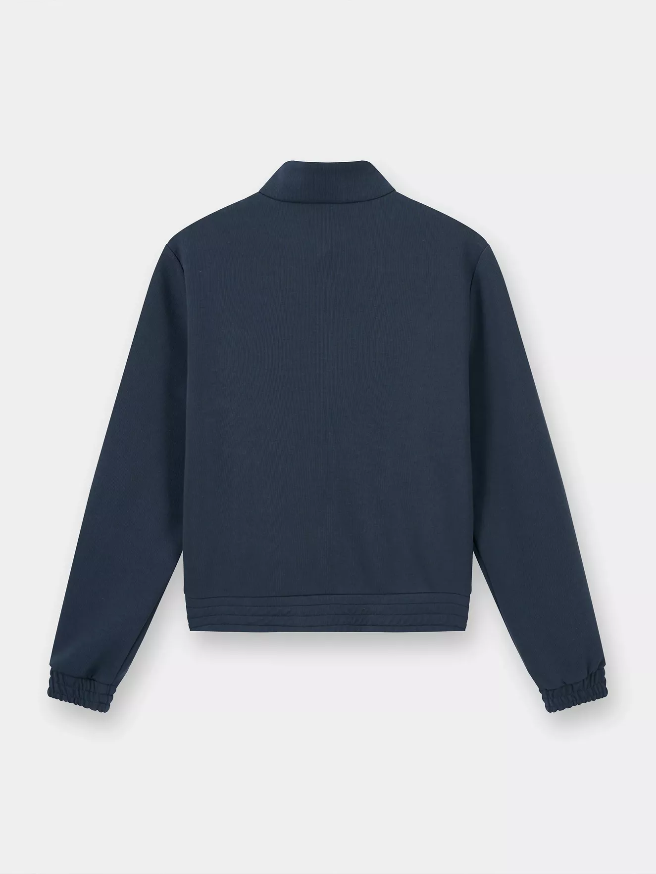 Áo Nỉ Nữ Kéo Khóa 5S Fashion Phối Viền Phom Regular WBAKN25006