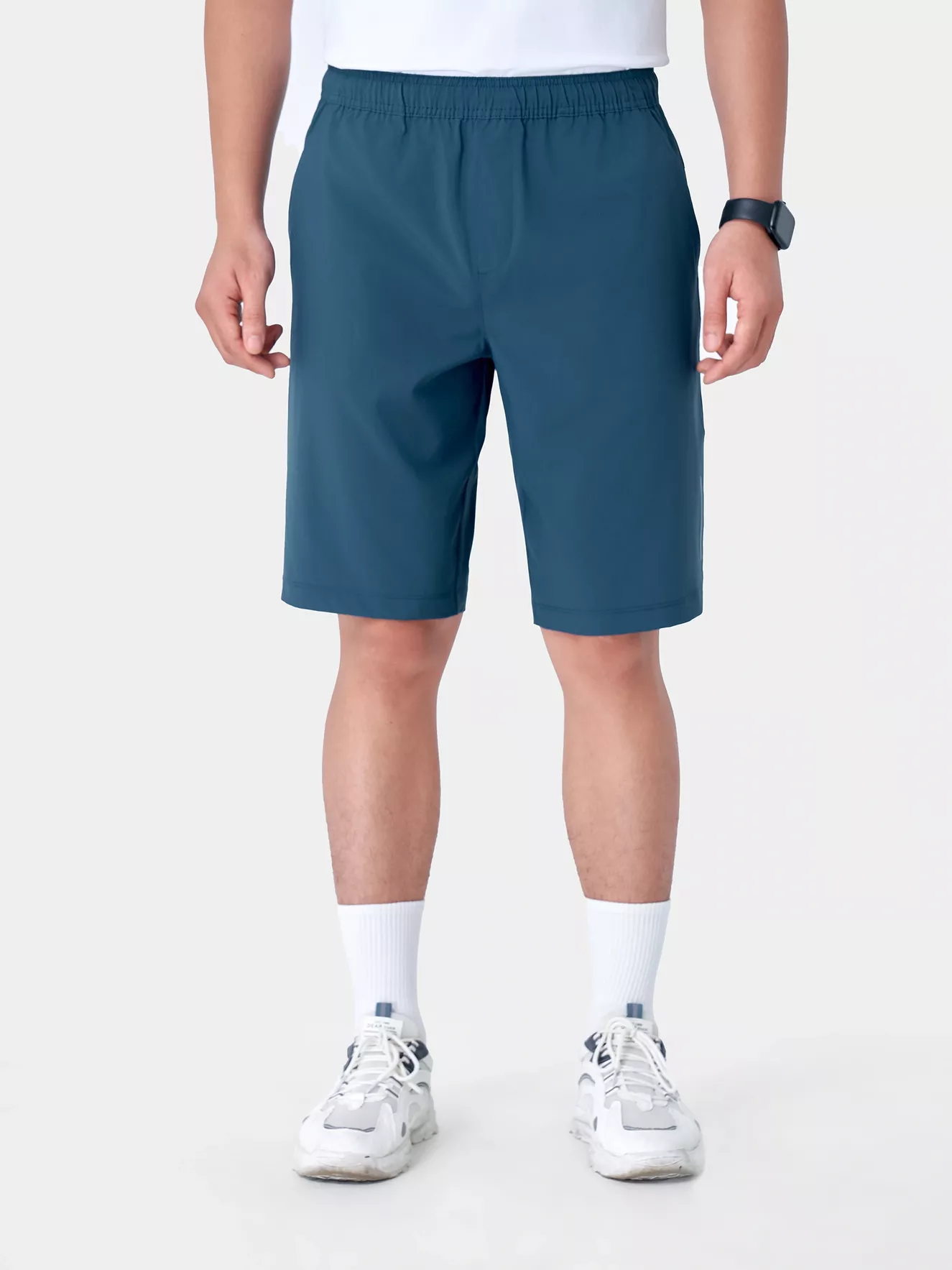 Quần Short Thể Thao Nam 5S Fashion Phom Regular Trơn QST24002