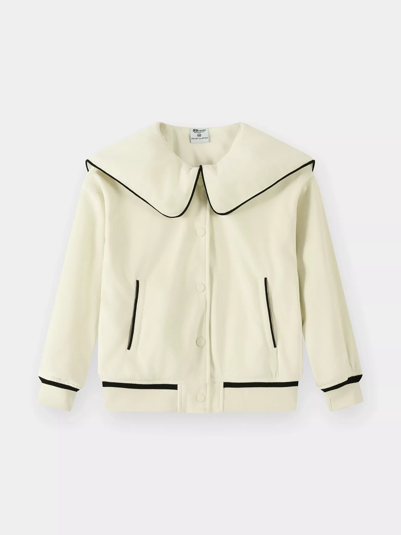 Áo Khoác Bé Gái 5S Fashion Vải Nhung Dễ Thương G0AKH25002