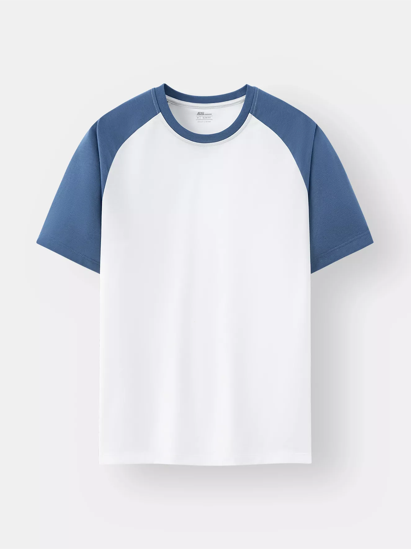 Áo Thun Nam 5S Fashion Tay Raglan Phom Slimfit ATS25008