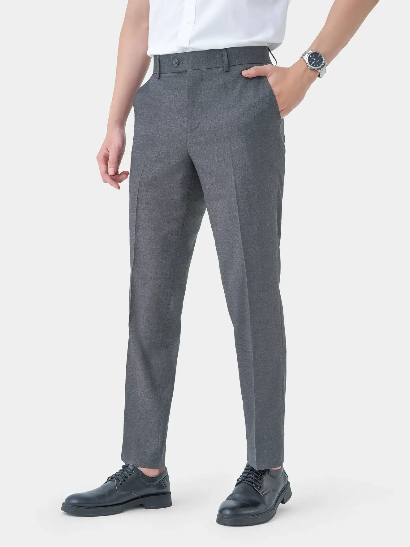 Quần Tây Nam 5S Fashion Form Regular Fit QAU23008