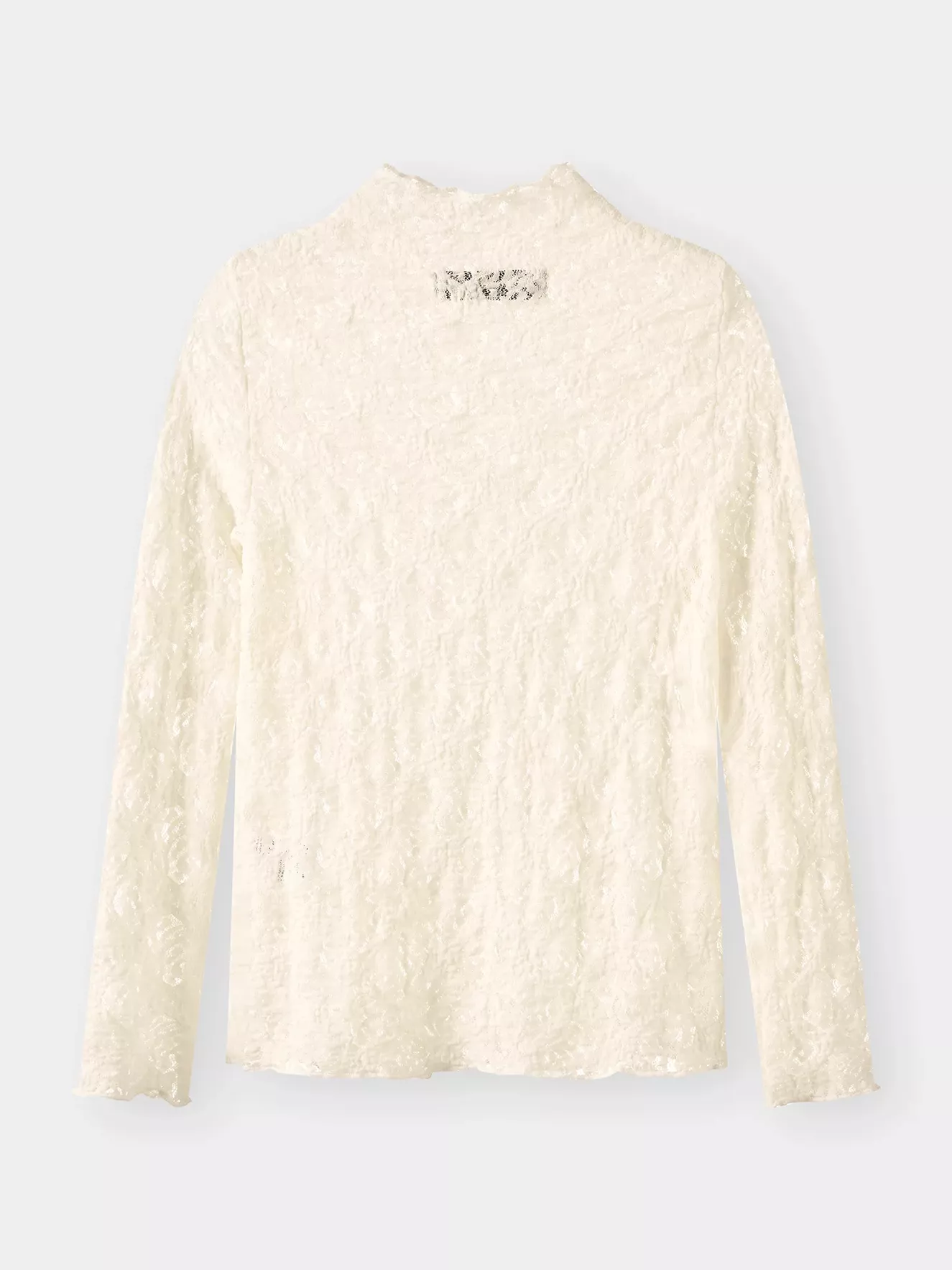 Áo Thun Ren Bé Gái Dài Tay 5S Fashion Cổ Bèo G0ATH25005