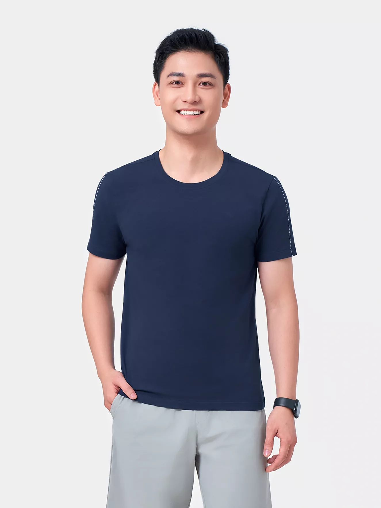 Áo Thun Nam Ngắn Tay 5S Fashion DEFINITE ATS24053