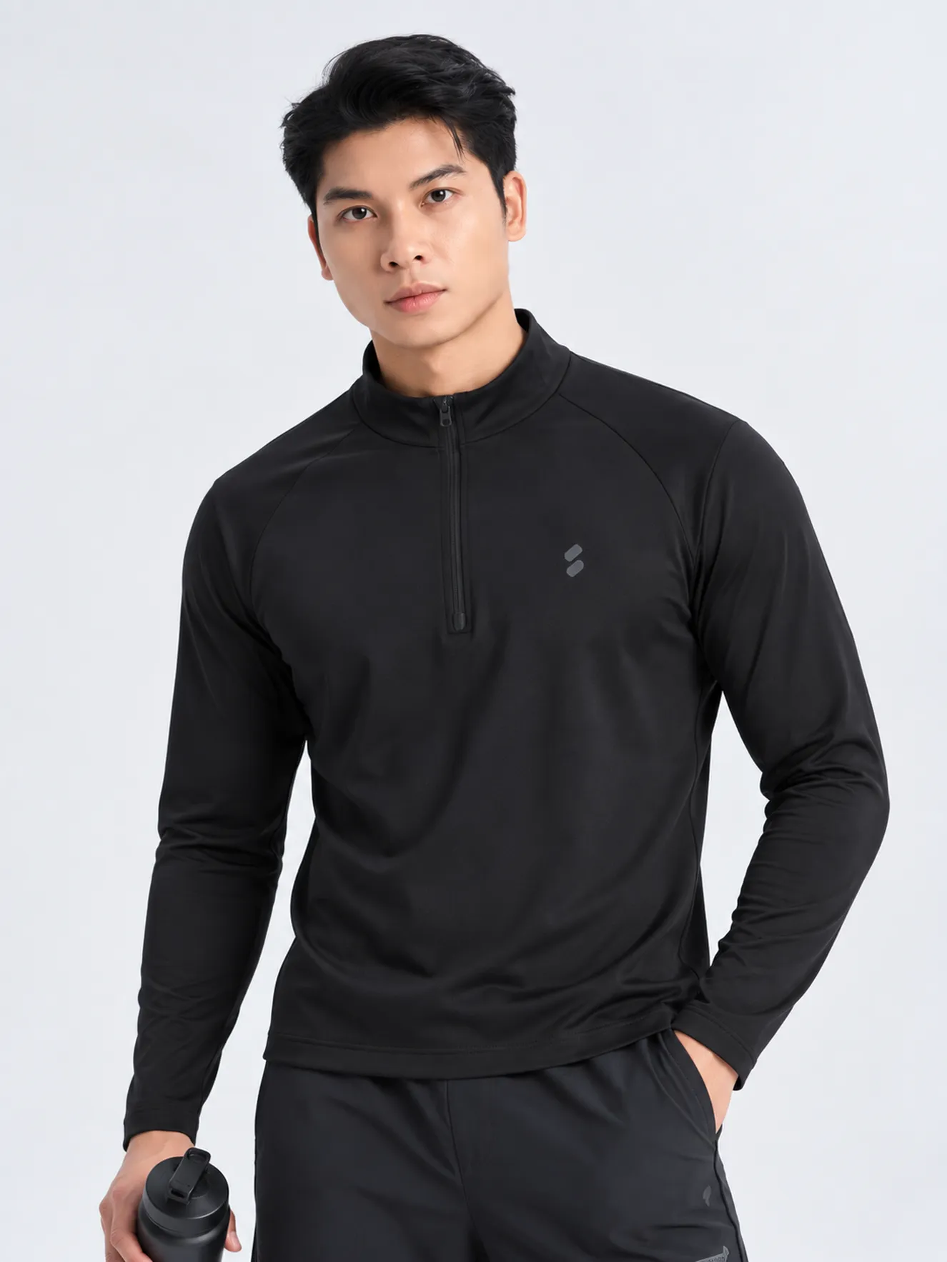 Áo Giữ Nhiệt Nam 5S FASHION WARMFLEX Thiết Kế Cổ Kéo Khóa M0AGN26008