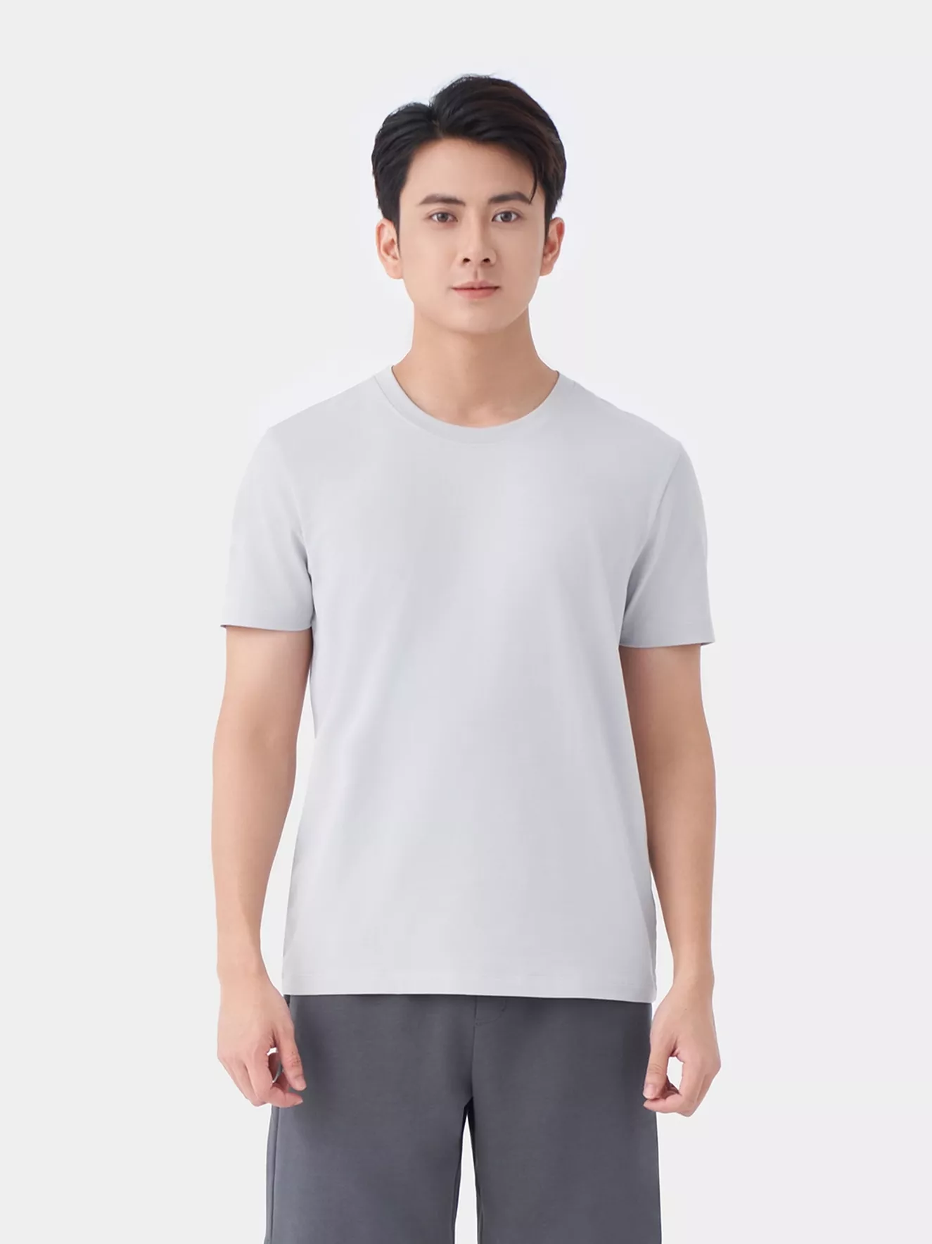 Áo Thun Nam Ngắn Tay 5S Fashion Basic ATS24054