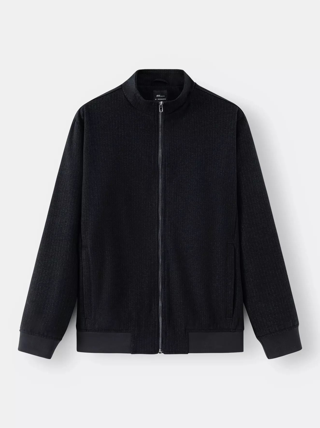 Áo Khoác Dạ Thời Trang Nam 5S Fashion Cổ Trụ AKH24068