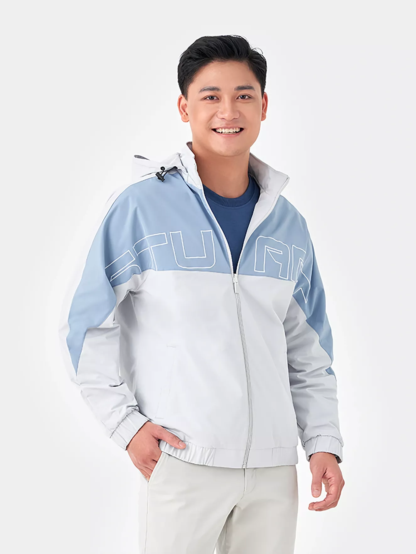 Áo Khoác Gió Nam Mặc Được Hai Mặt 5S Fashion Slimfit AKG23001