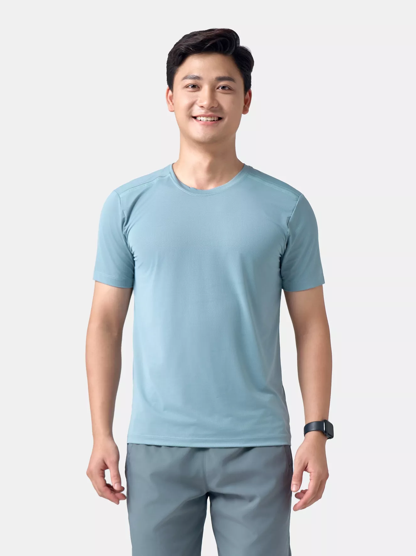 Áo Thun Nam 5S Fashion Chất Liệu Thể Thao Phom Slimfit ATS24039
