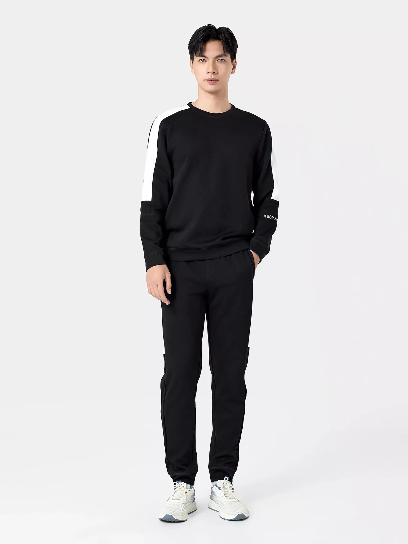 Bộ Quần Áo Nam Mùa Đông 5S Fashion Can Phối BNI24118