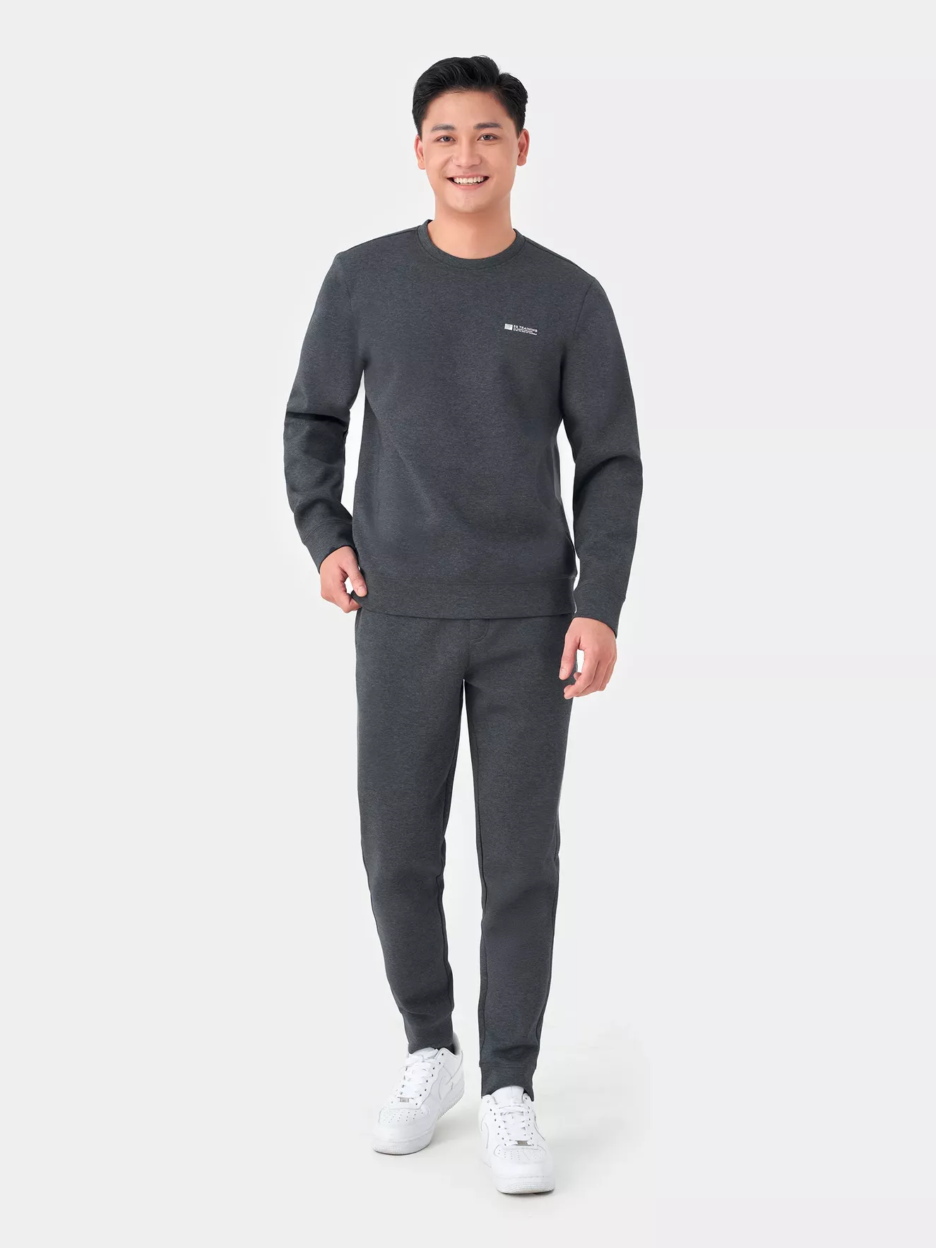 Bộ Quần Áo Nam Mùa Đông 5S Fashion Chất Nỉ Basic Regular BNI23003 