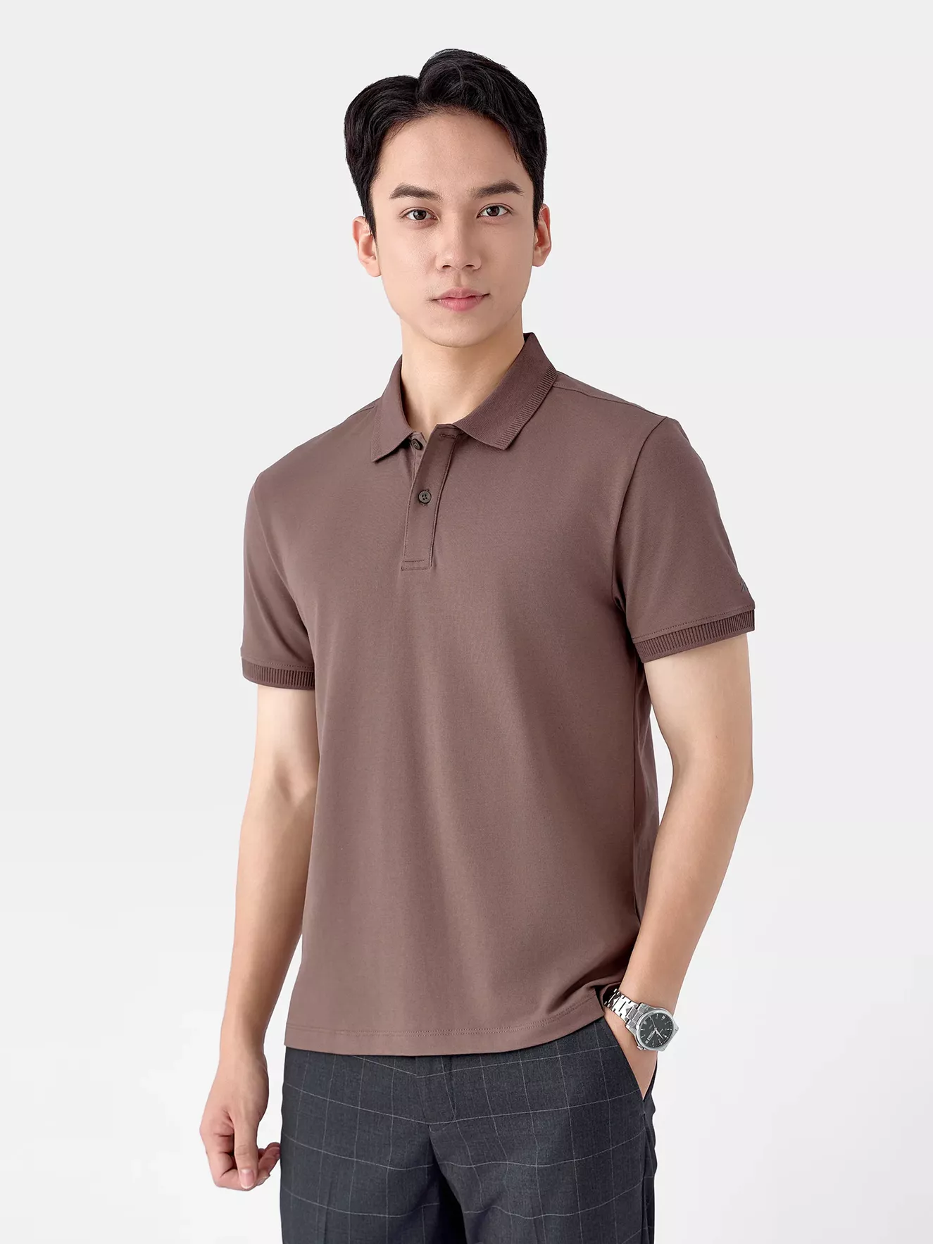 Áo Polo Nam Pique Classic 5S Fashion Phom Slimfit APC25030