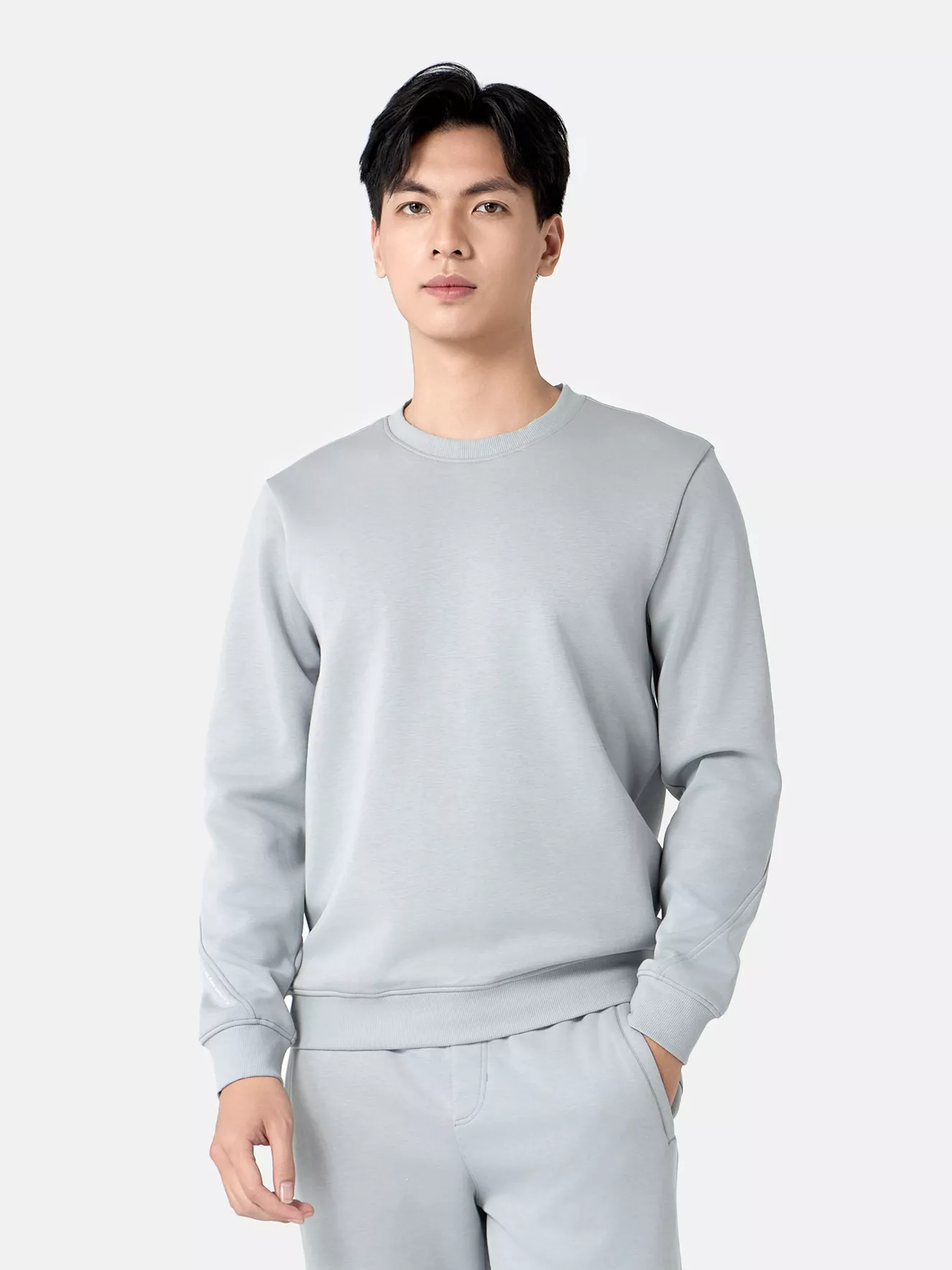 Áo Nỉ Nam Thu Đông Basic 5S Fashion Phom Slimfit BANI24026