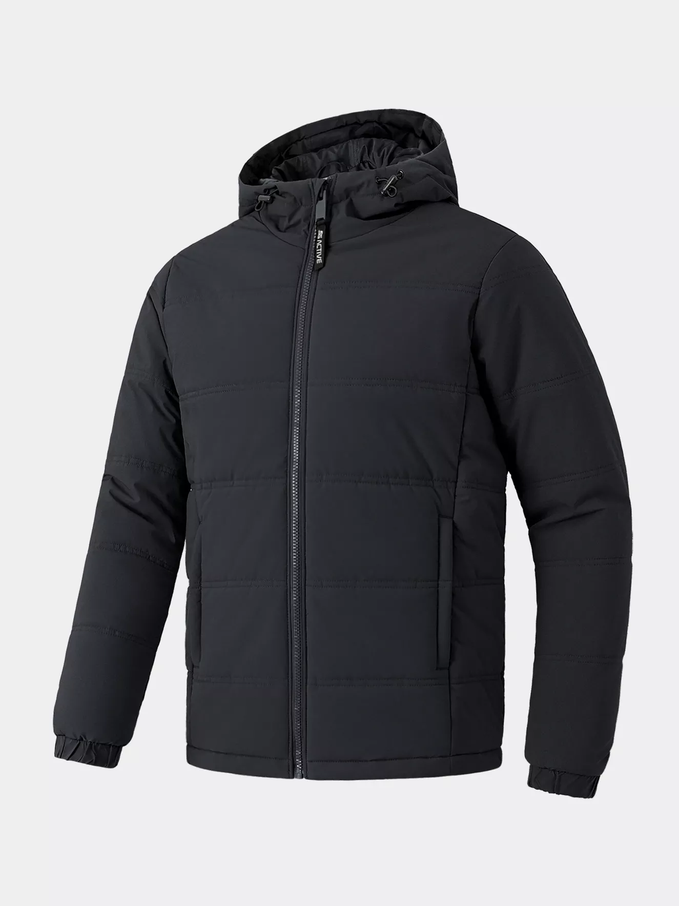 Áo Phao Nam 5S Fashion Có Mũ, Trơn Phom Slimfit APH24162