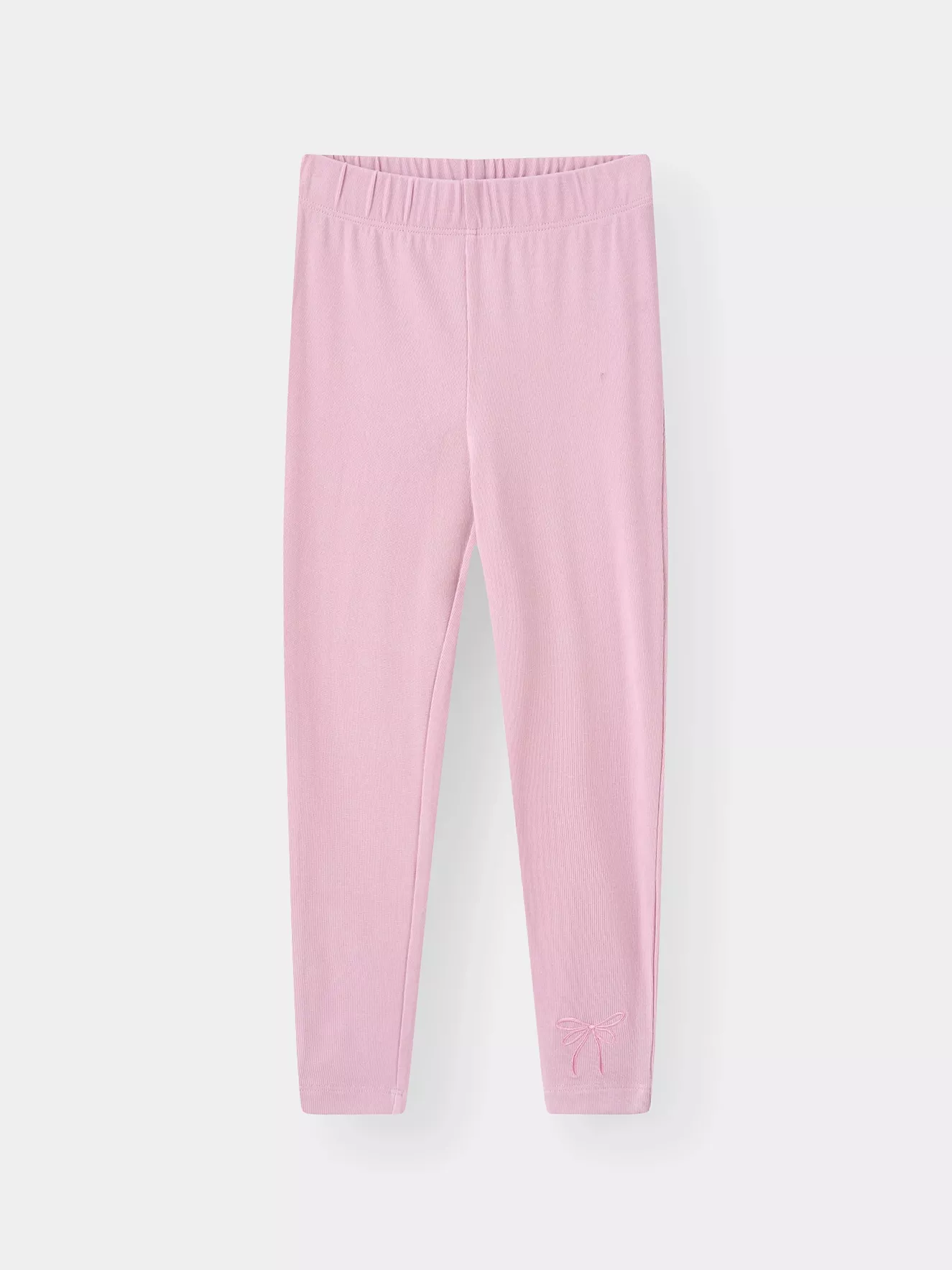 Quần Legging Bé Gái 5S Fashion Thêu Nơ Phom Slimfit G0LEG25001