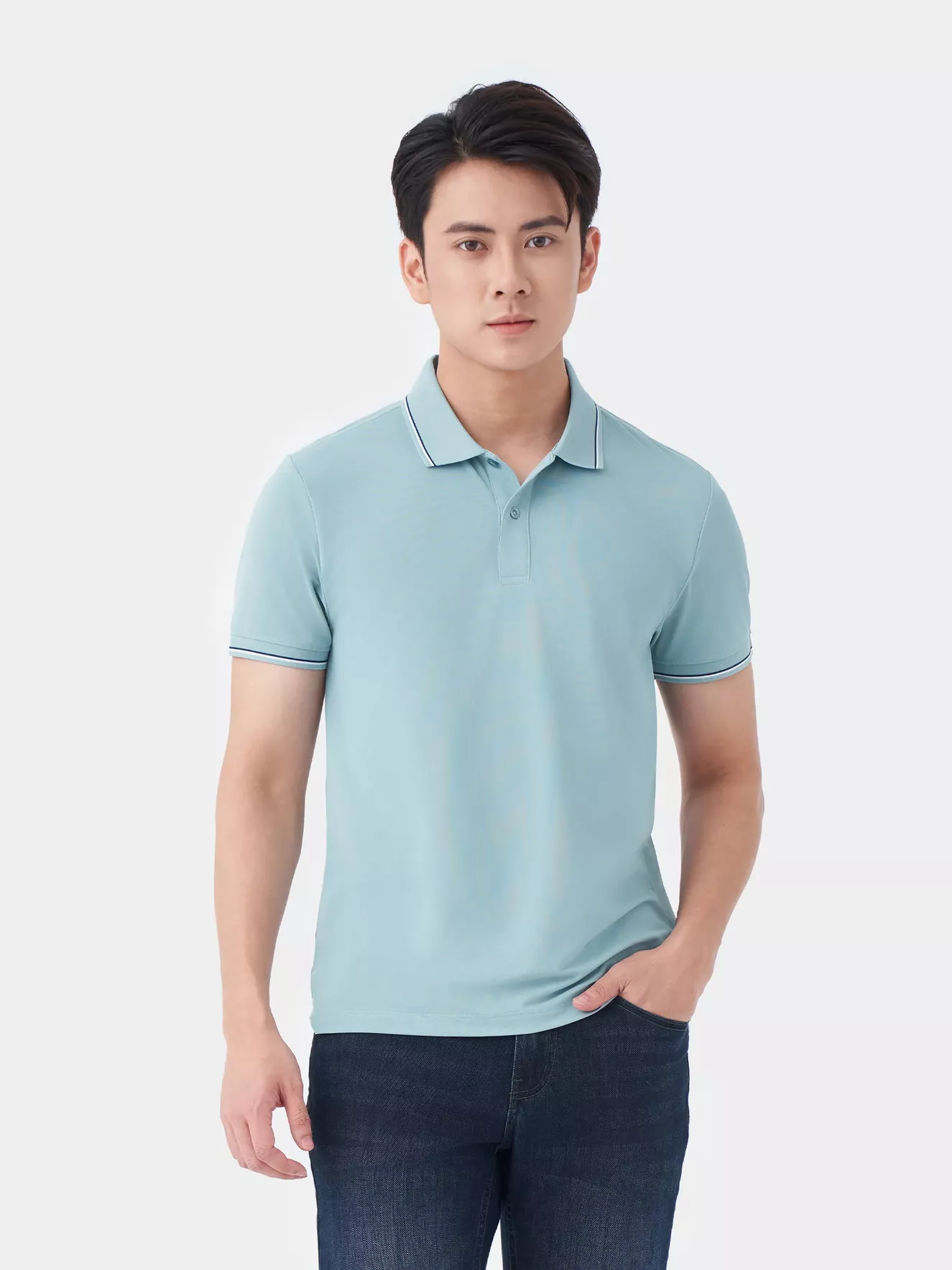 Áo Polo Nam 5S Fashion Basic Simfit APC24073
