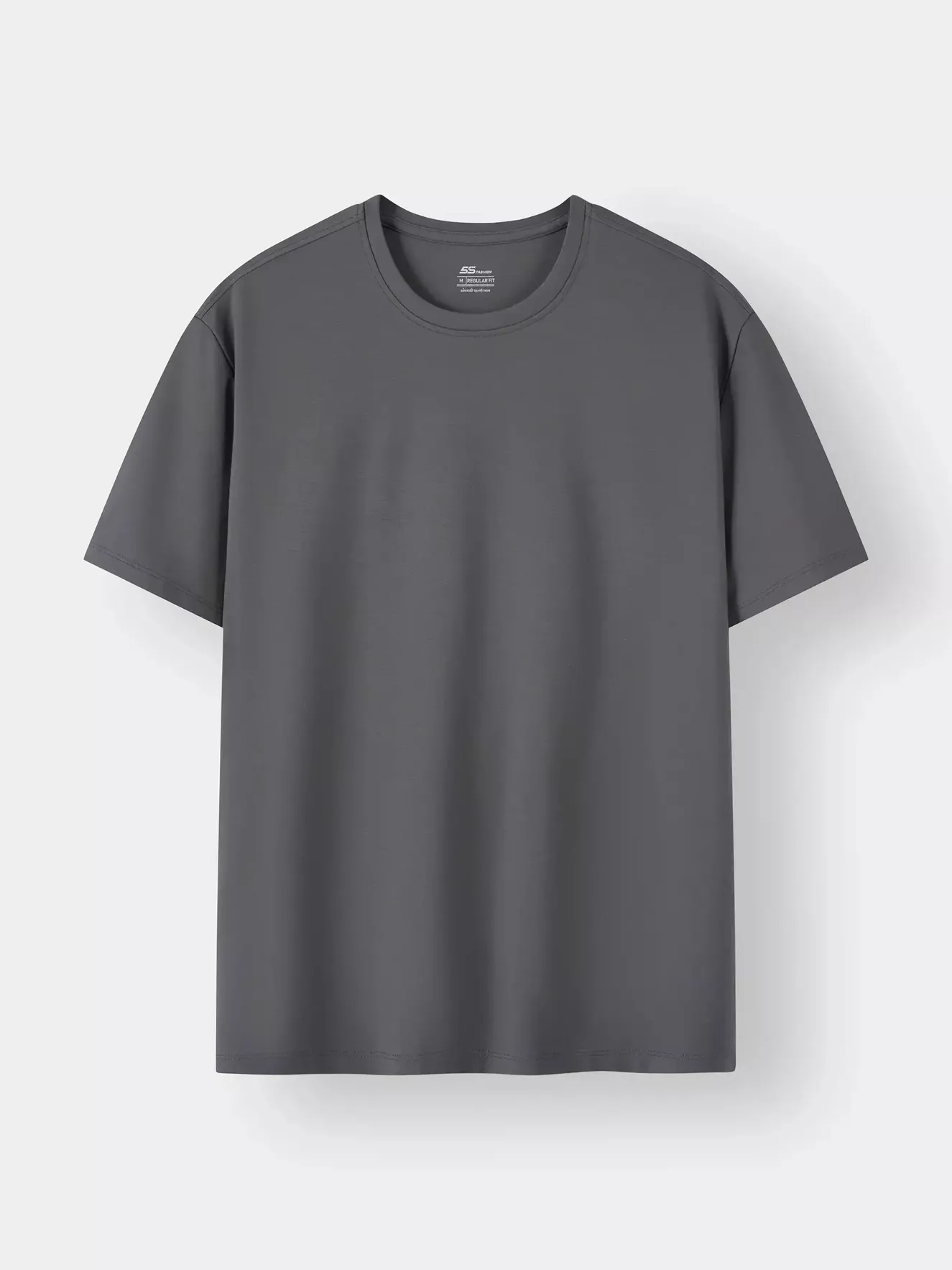 Áo Thun Nam 5S Fashion Trơn Basic Phom Regular M0ATS26054