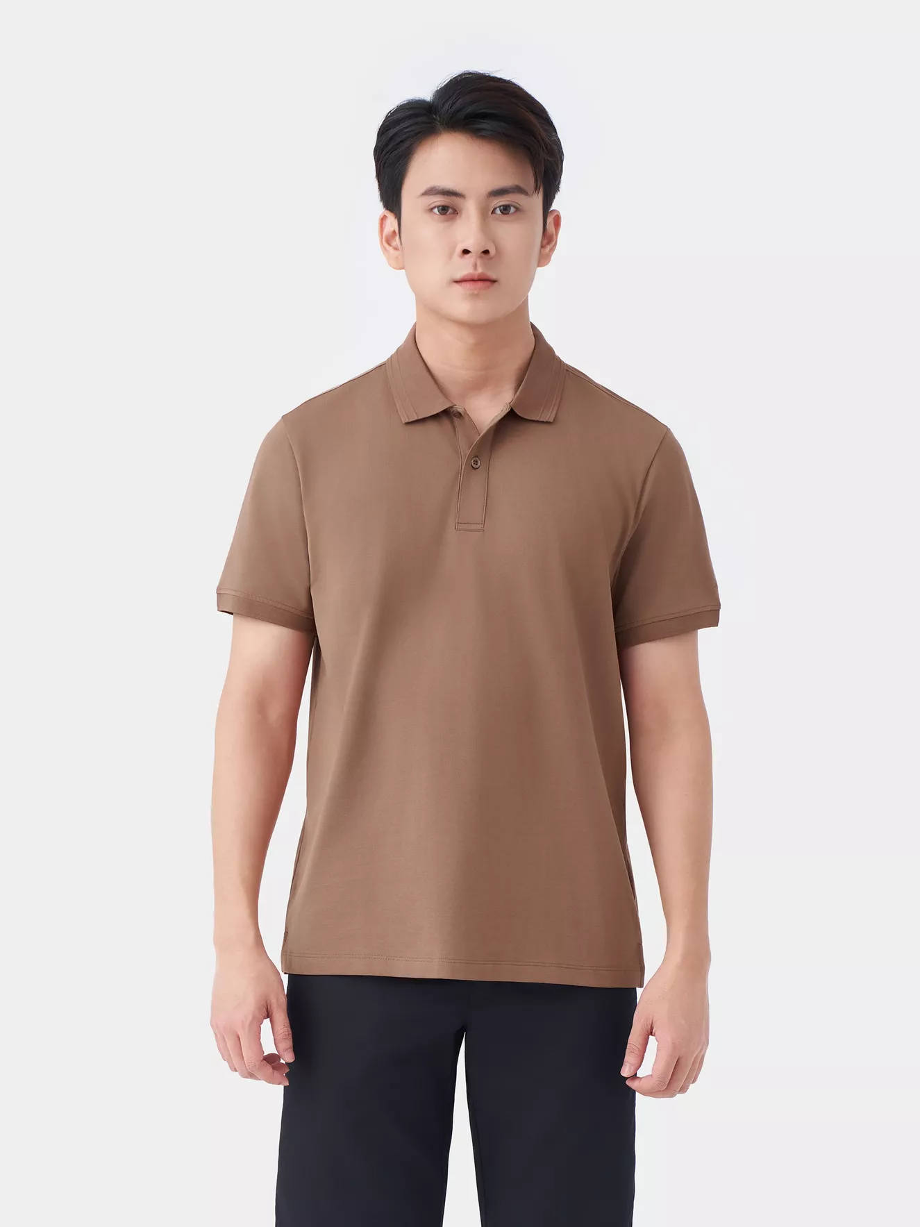 Áo Polo Nam 5S Fashion Trơn Phom Regular APC24009