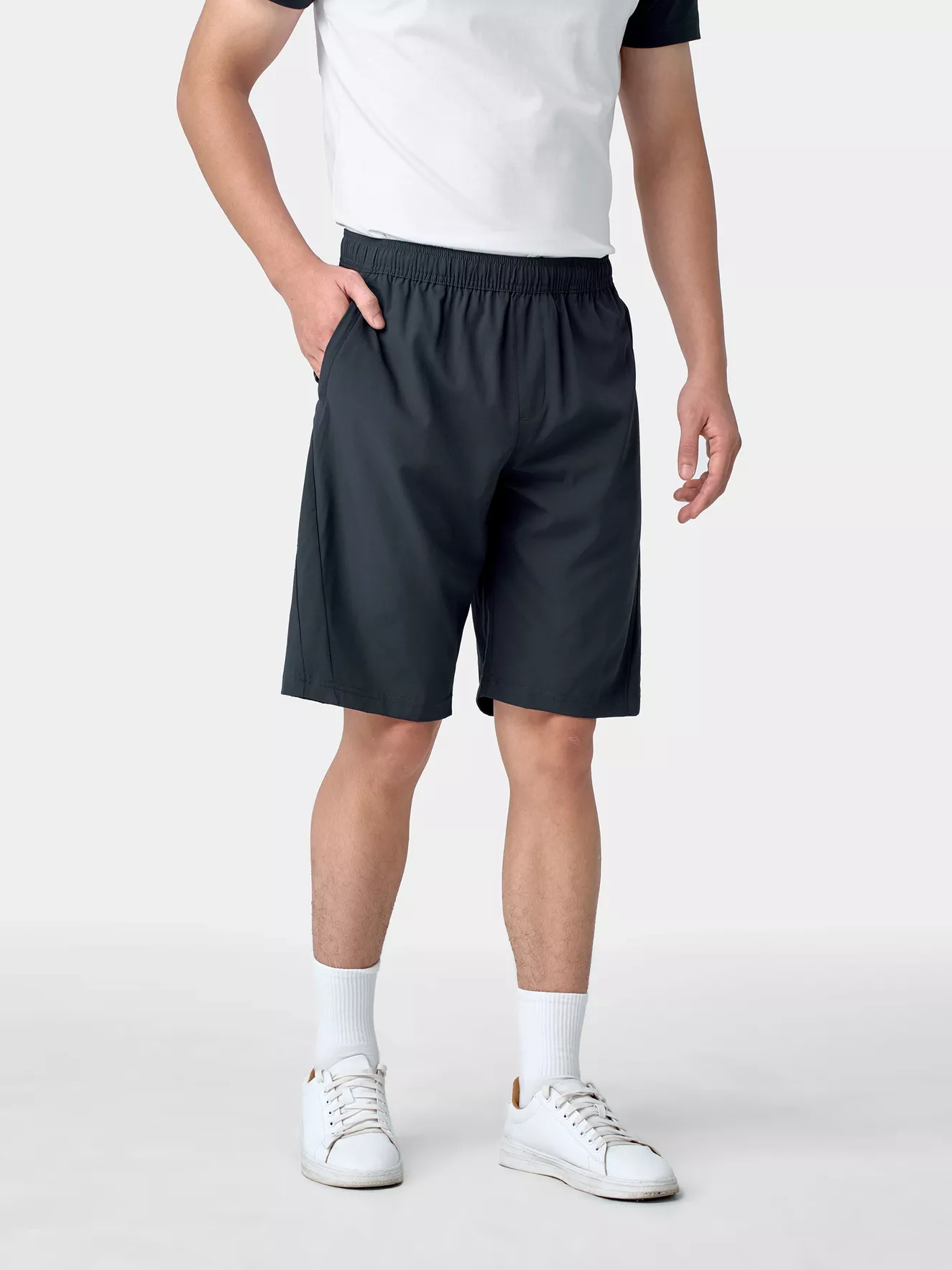 Quần Short Thể Thao Nam 5S Fashion Phom Regular Trơn QST24004