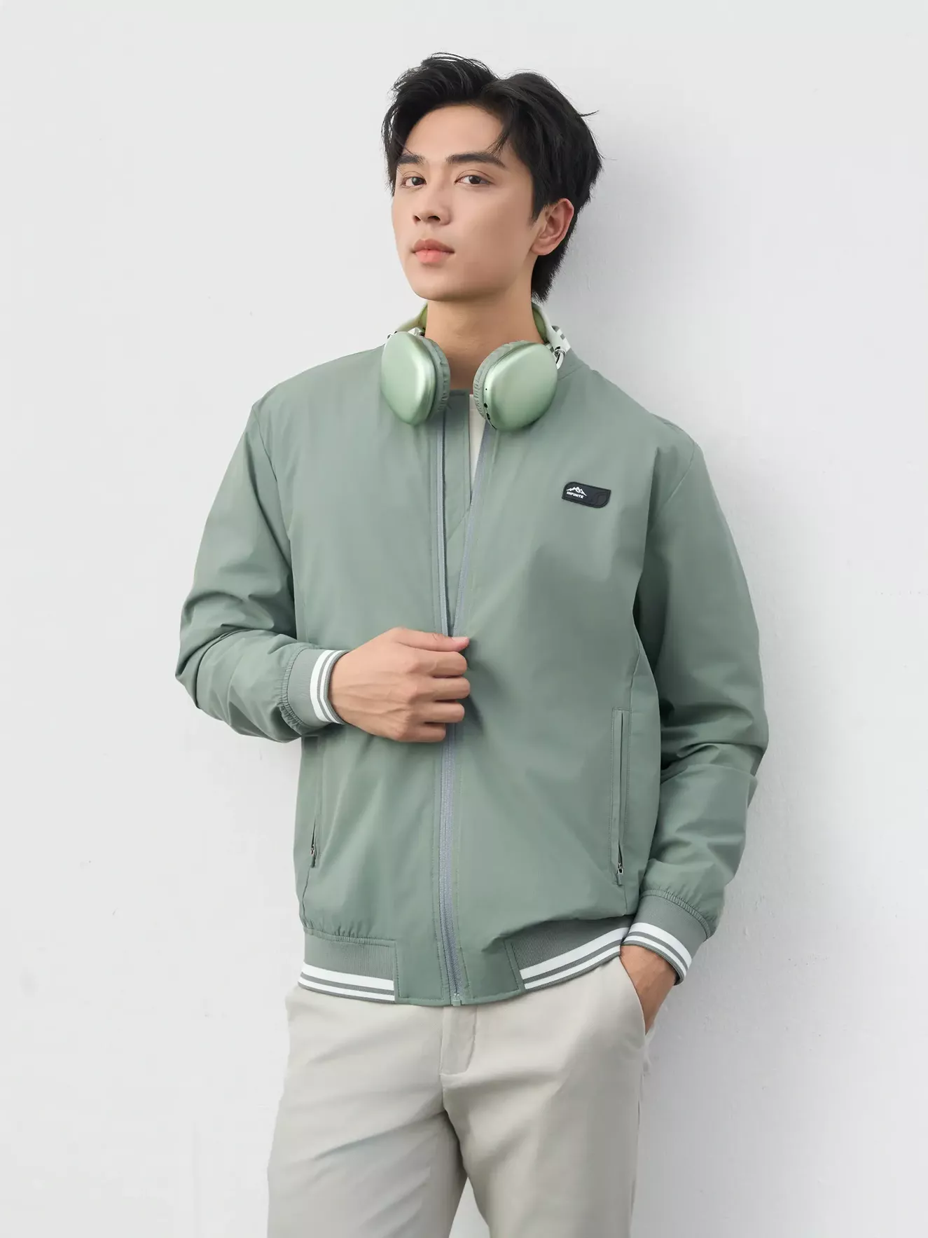 Áo Khoác Bomber Nam 5S Fashion INFINITE Phom Slimfit M0AKB25006