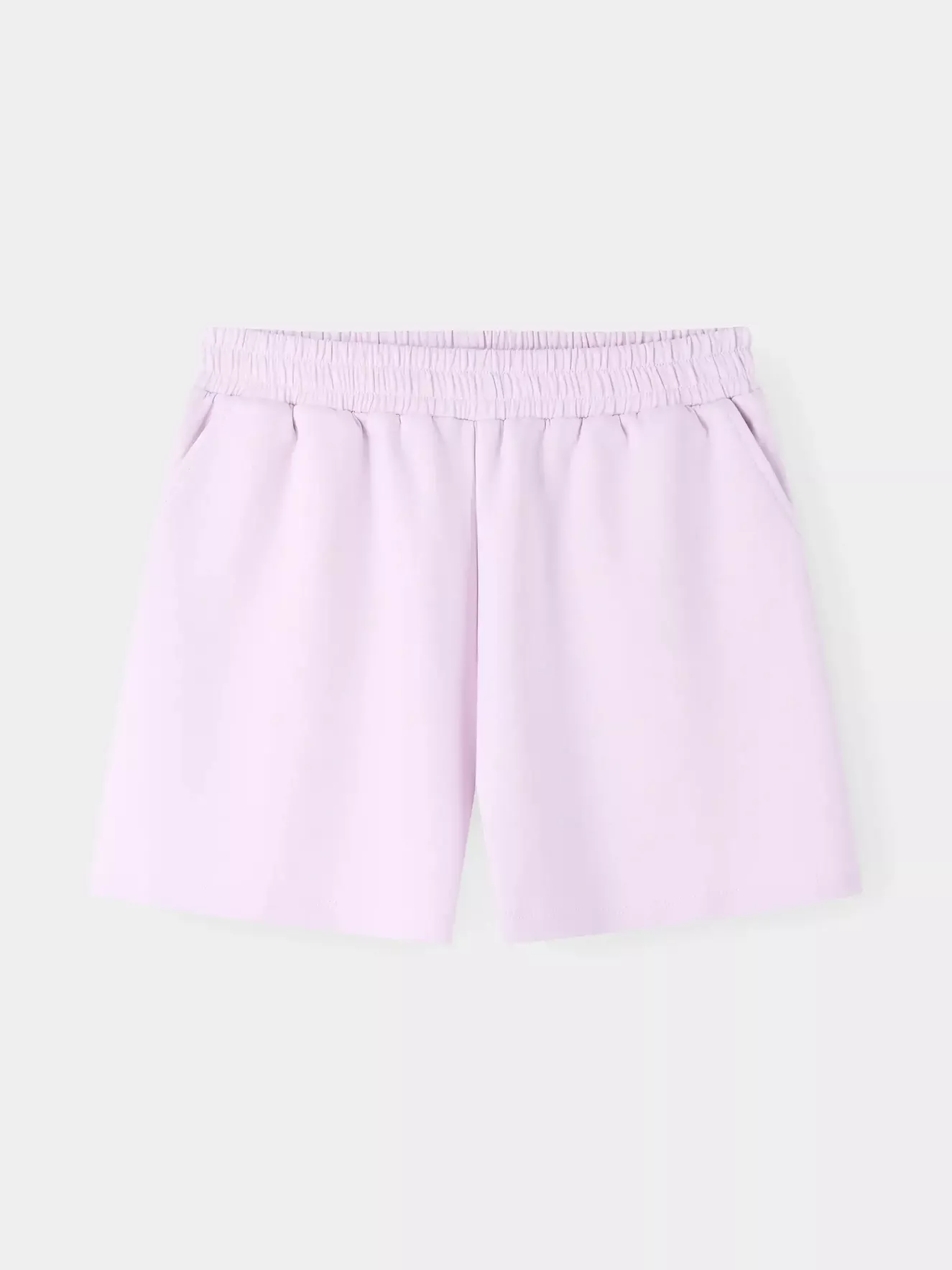 Quần Short Nữ 5S Fashion Cạp Chun Trơn Basic WBQSC26009