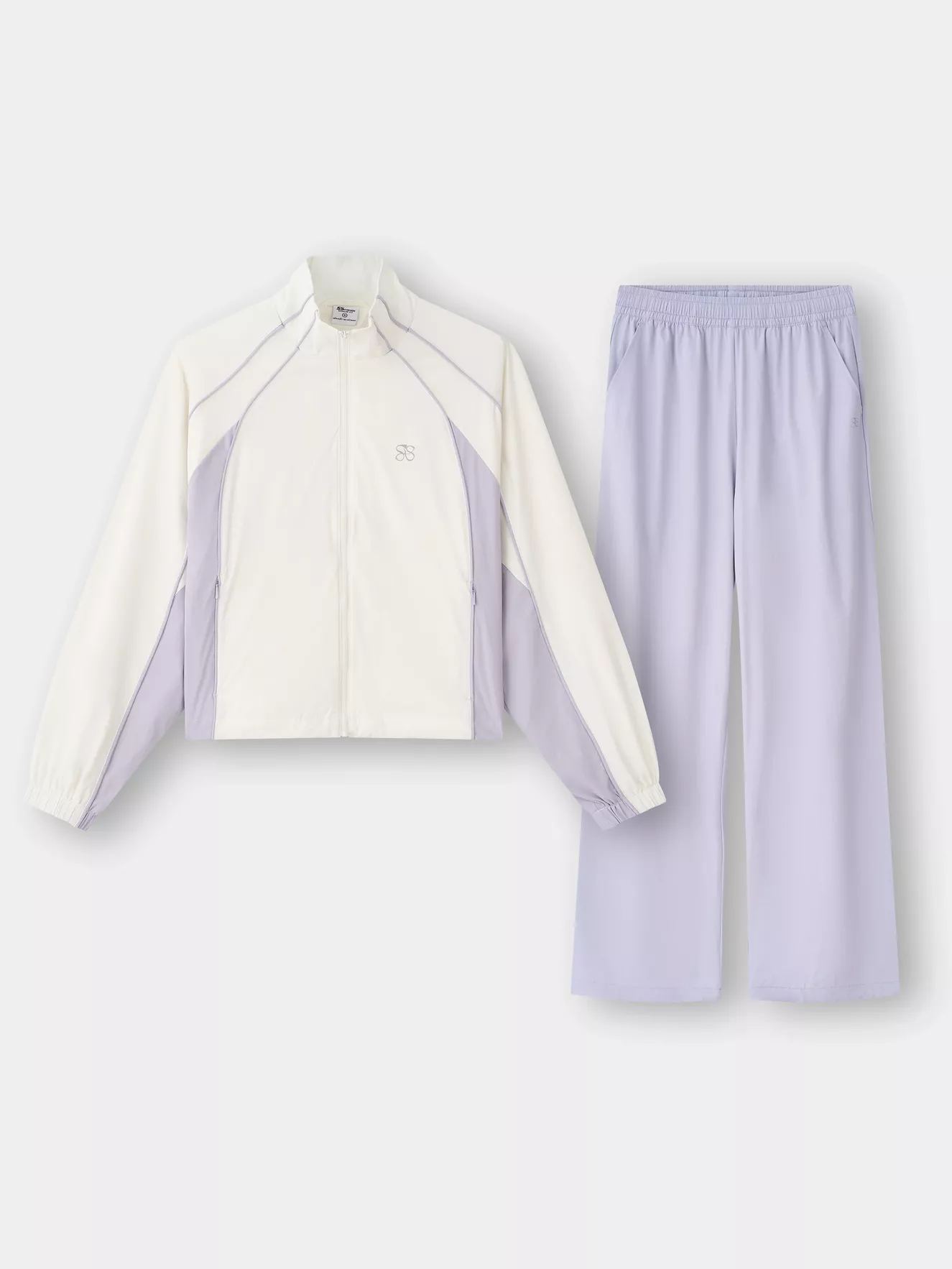 Set Bộ Gió Nữ 5S Fashion Can Phối Tay Raglan Phom Regular WBKG25006