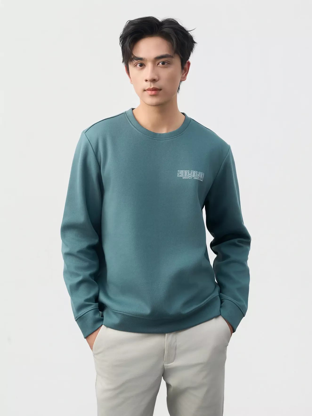 Áo Nỉ Nam Thu Đông 5S Fashion Countdown S-WARM M0ANI25013