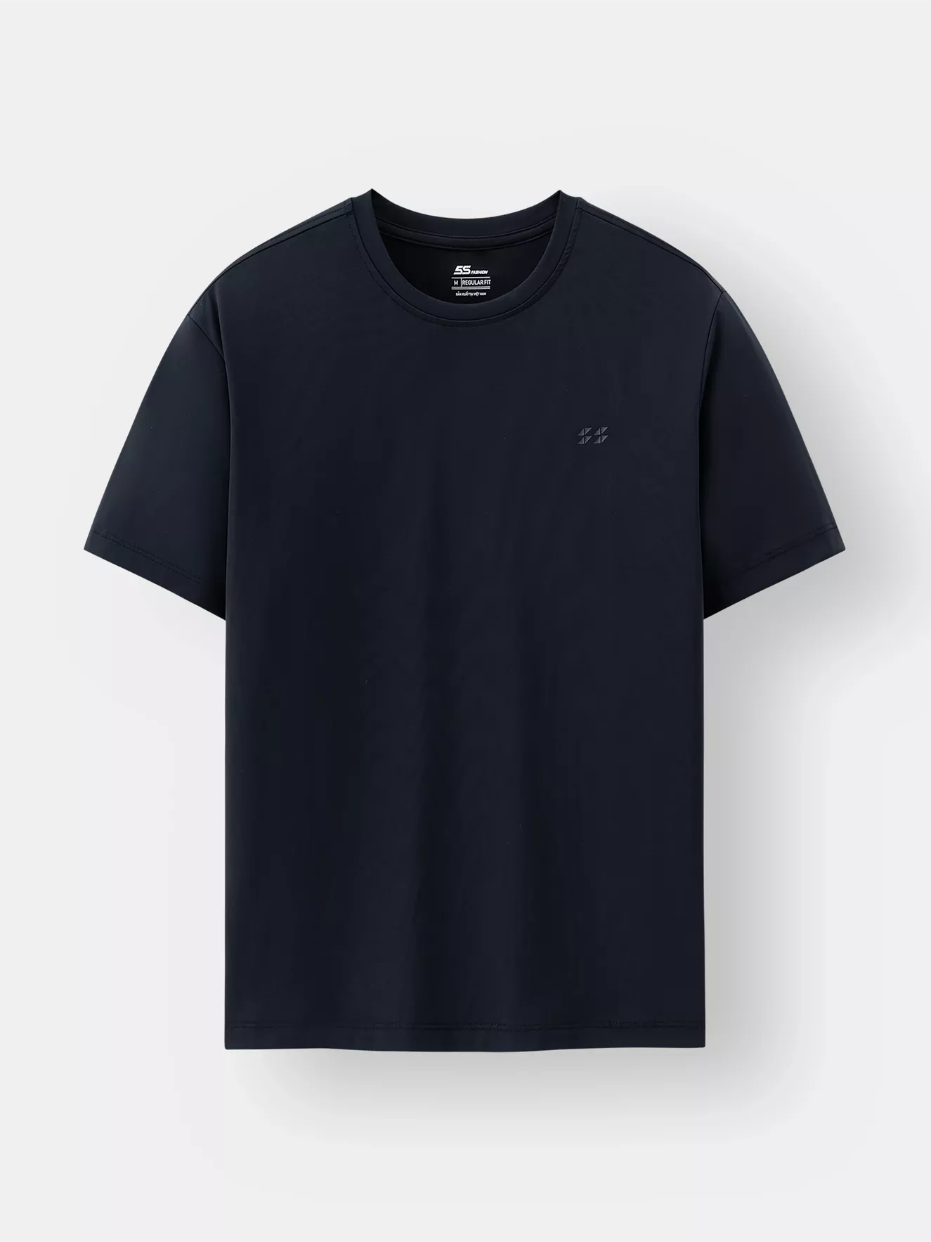 Áo Thun Nam Thể Thao 5S Fashion In Lưng Phom Regular ATS25054