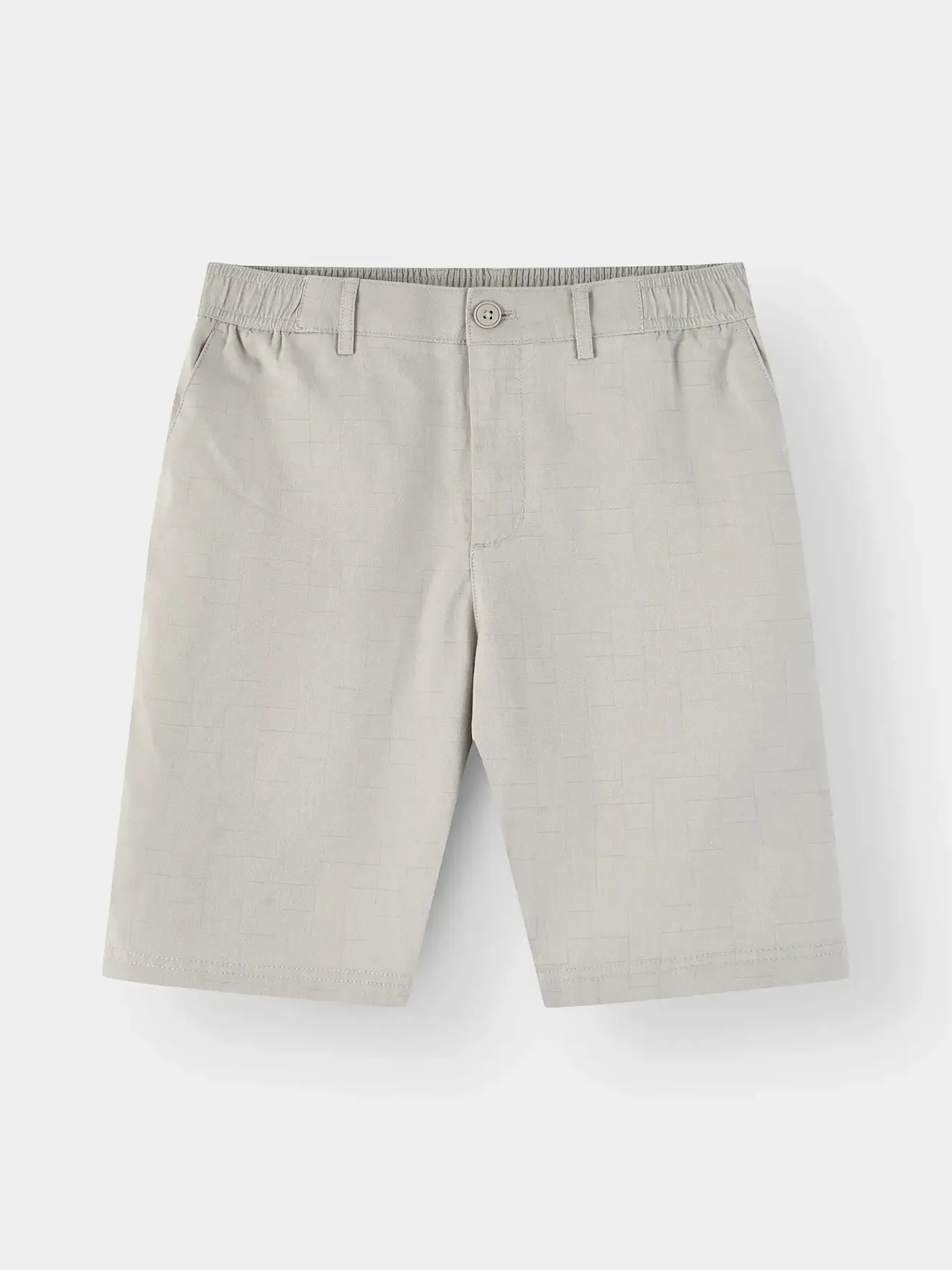 Quần Short Kaki Nam 5S Fashion Cạp Cúc Phối Chun Họa Tiết Tinh Tế M0QSK26013