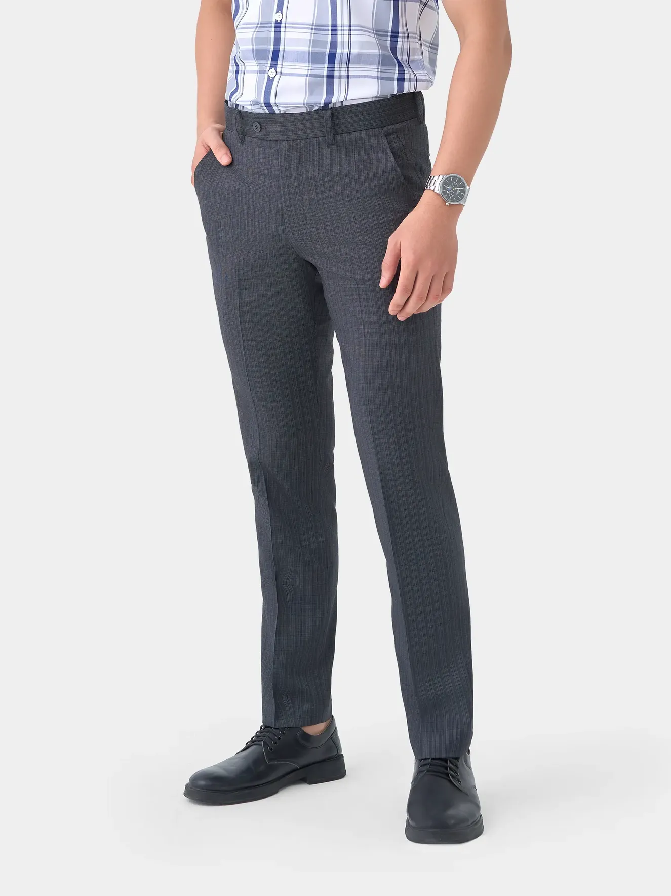 Quần Tây Nam 5S Fashion Form Regular Fit QAU23012