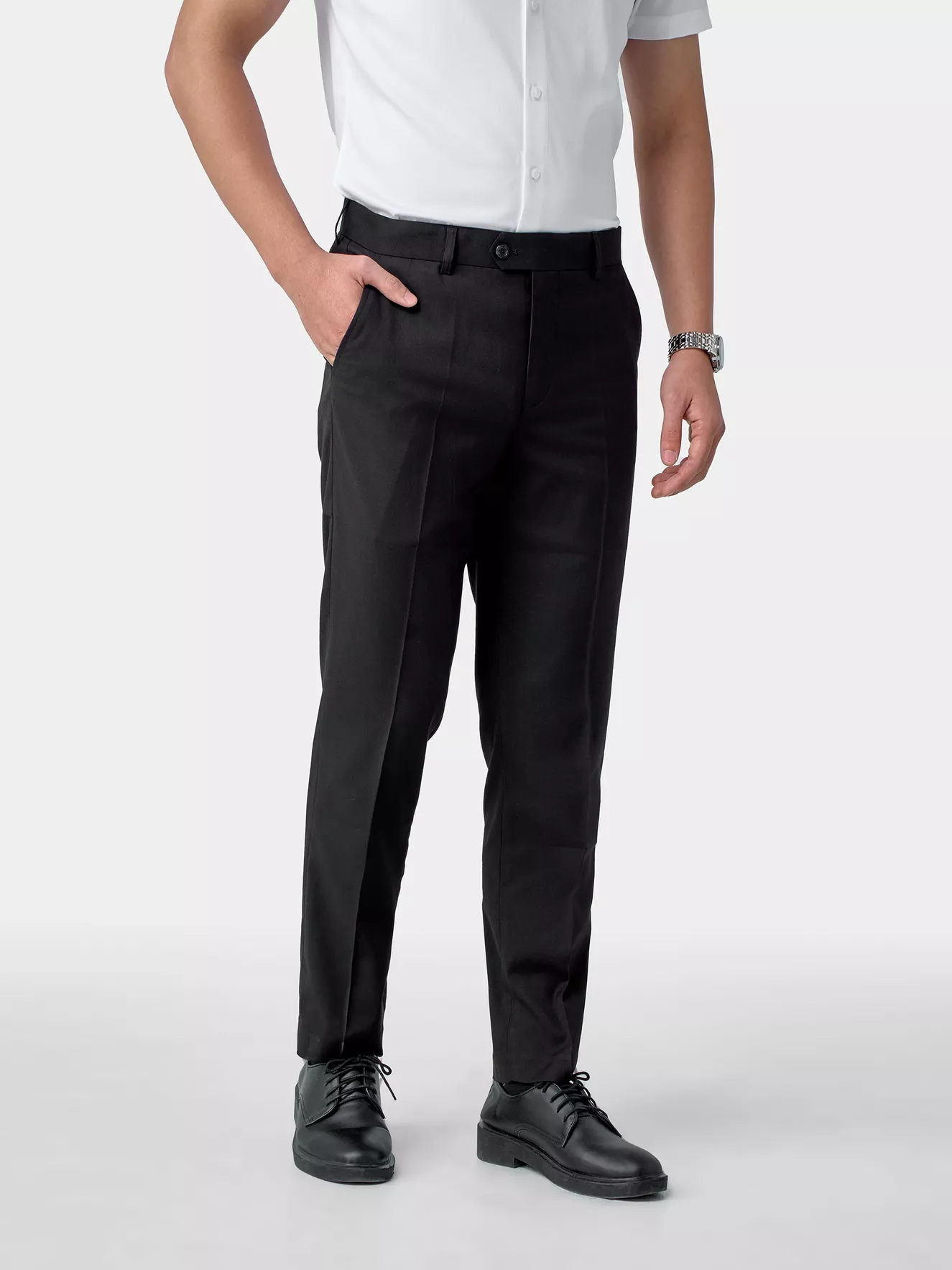 Quần Tây Nam 5S Fashion Trơn Slimfit QAU24001