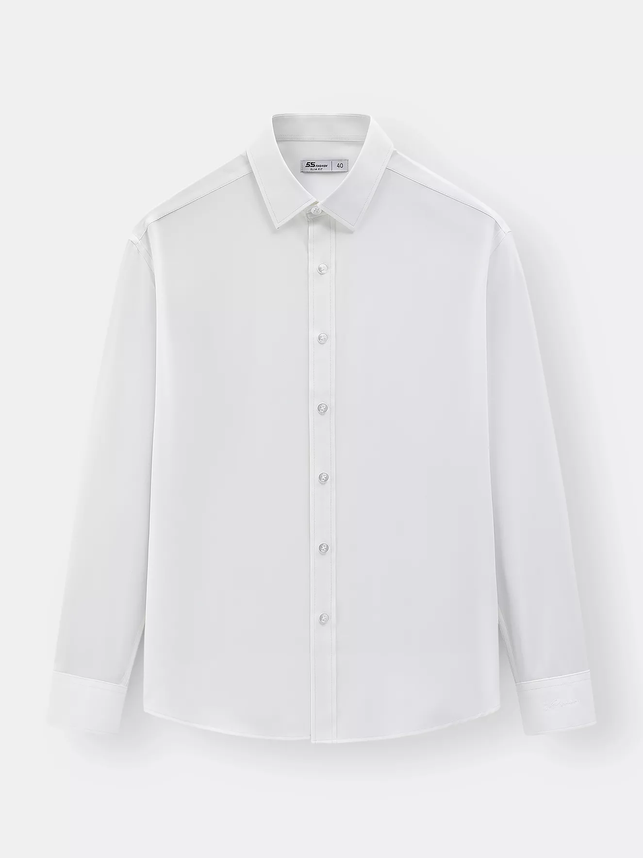 Áo Sơ Mi Nam Dài Tay 5S Fashion Hiệu Ứng Đơn Giản ASM24036