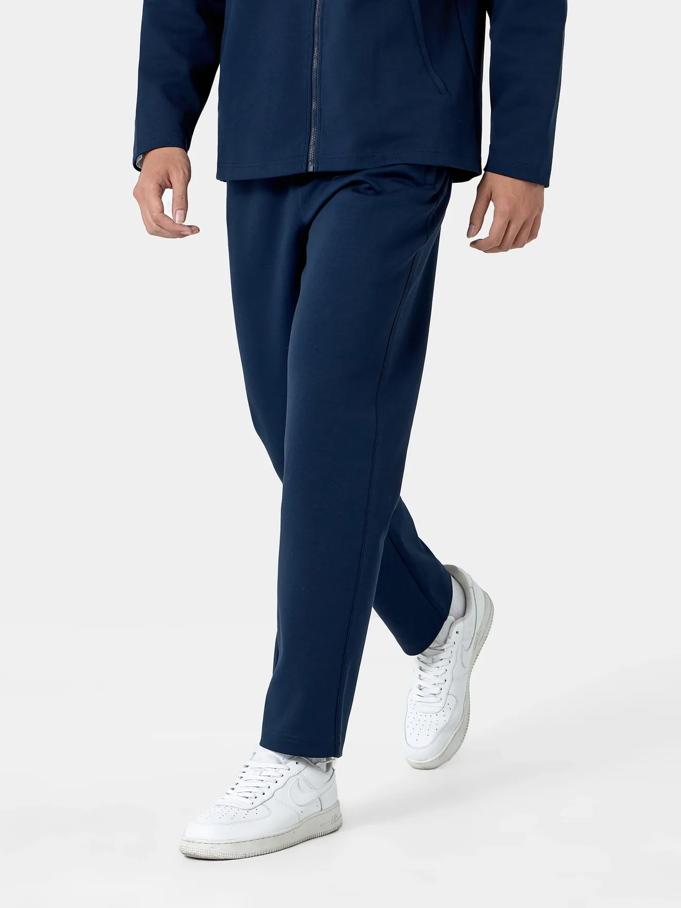 Quần Nỉ Nam Ống Suông 5S Fashion Trơn Basic BQNI24015