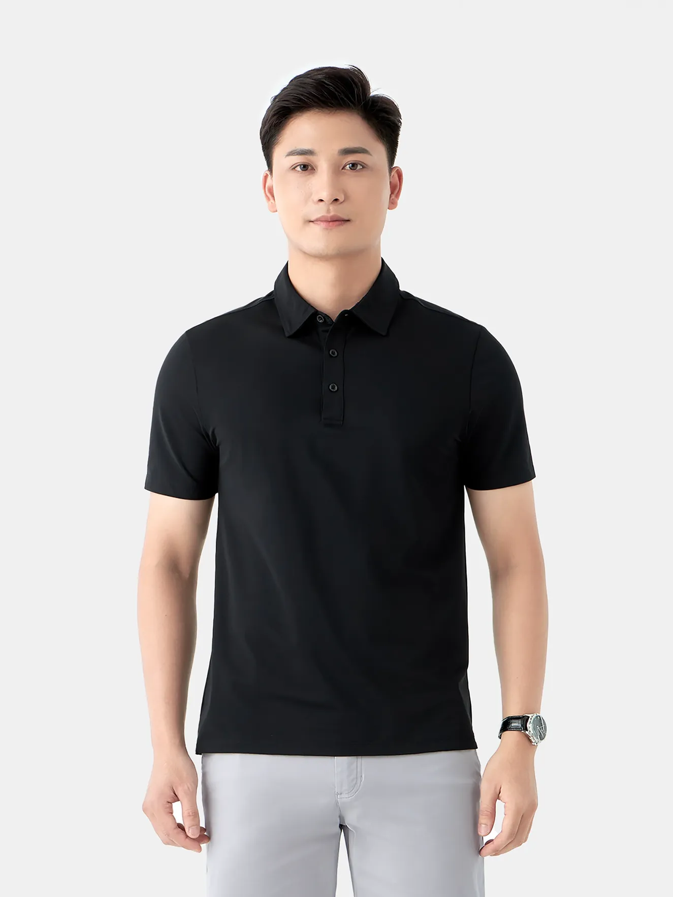 Áo Polo Nam 5S Fashion Trơn Basic Regular APC24076