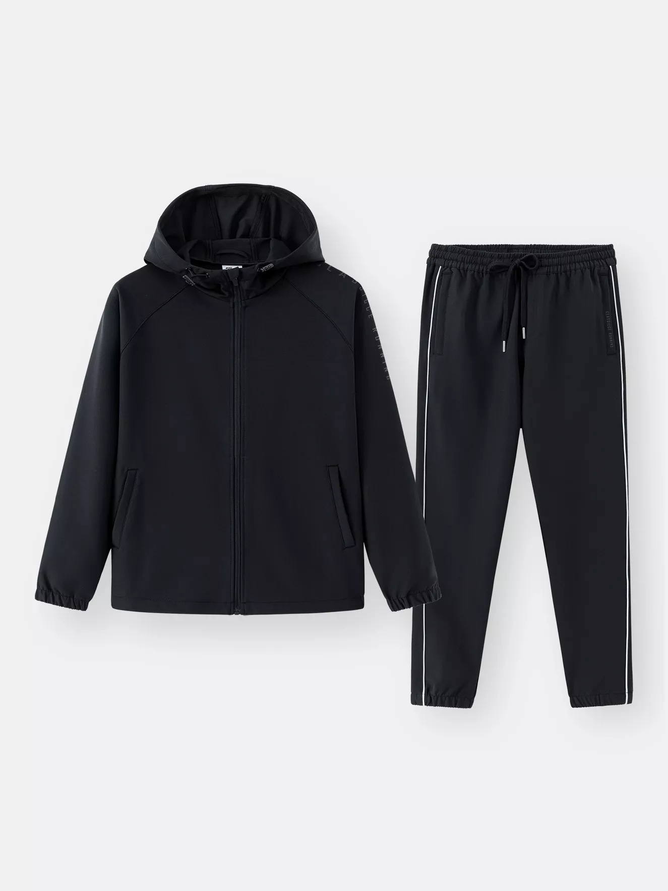 Bộ Quần Áo Gió 5S Fashion Có Mũ Liền Phom Slimfit BOG24005