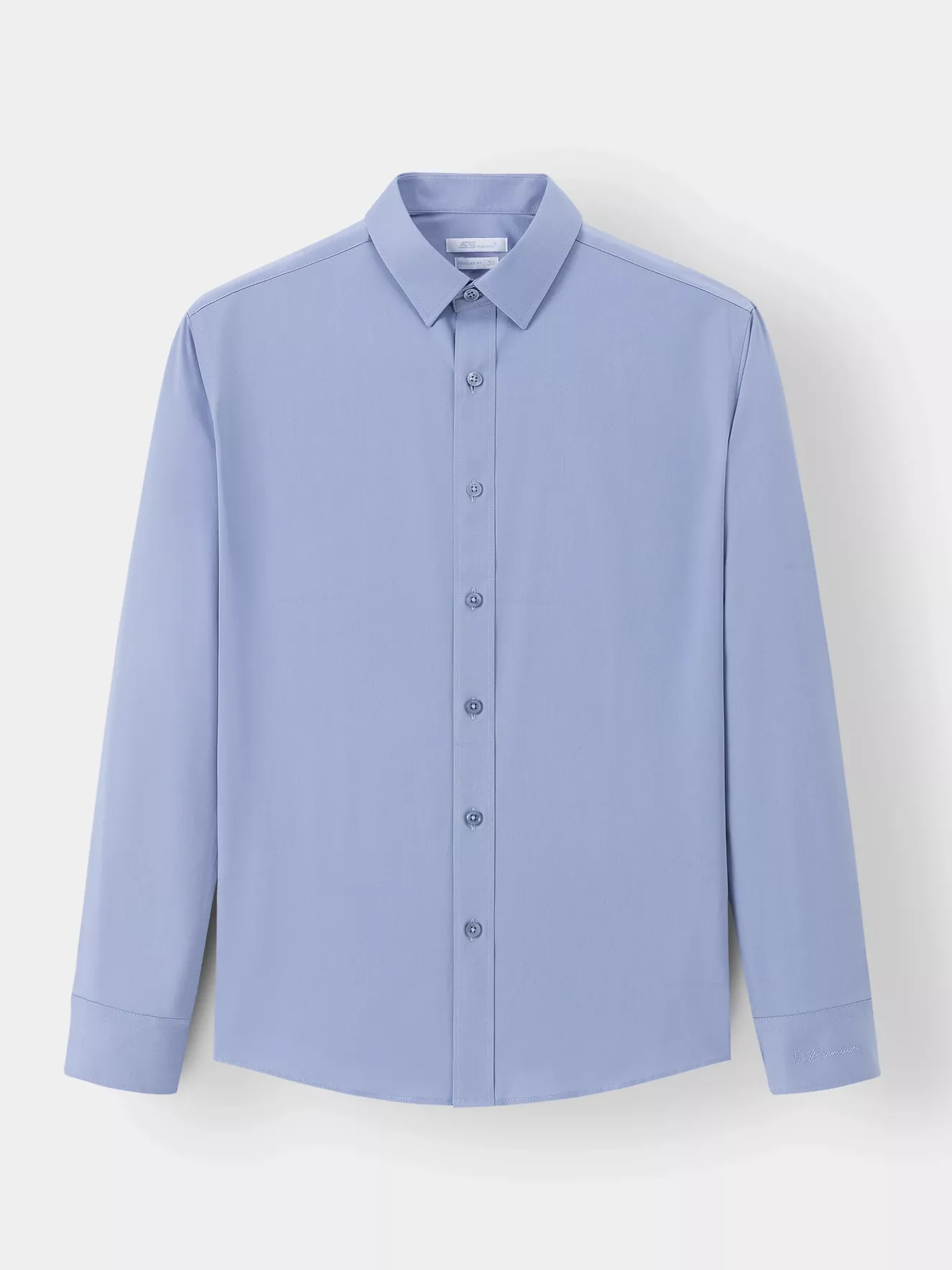 Áo Sơ Mi Nam Dài Tay 5S Fashion Dệt Jacquard SMD23214