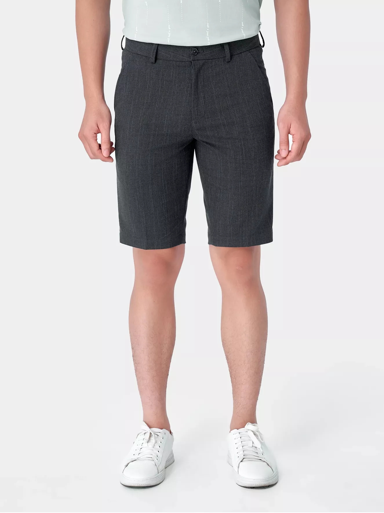 Quần Short Âu Nam 5S Fashion Hiệu Ứng Xược QSA24003