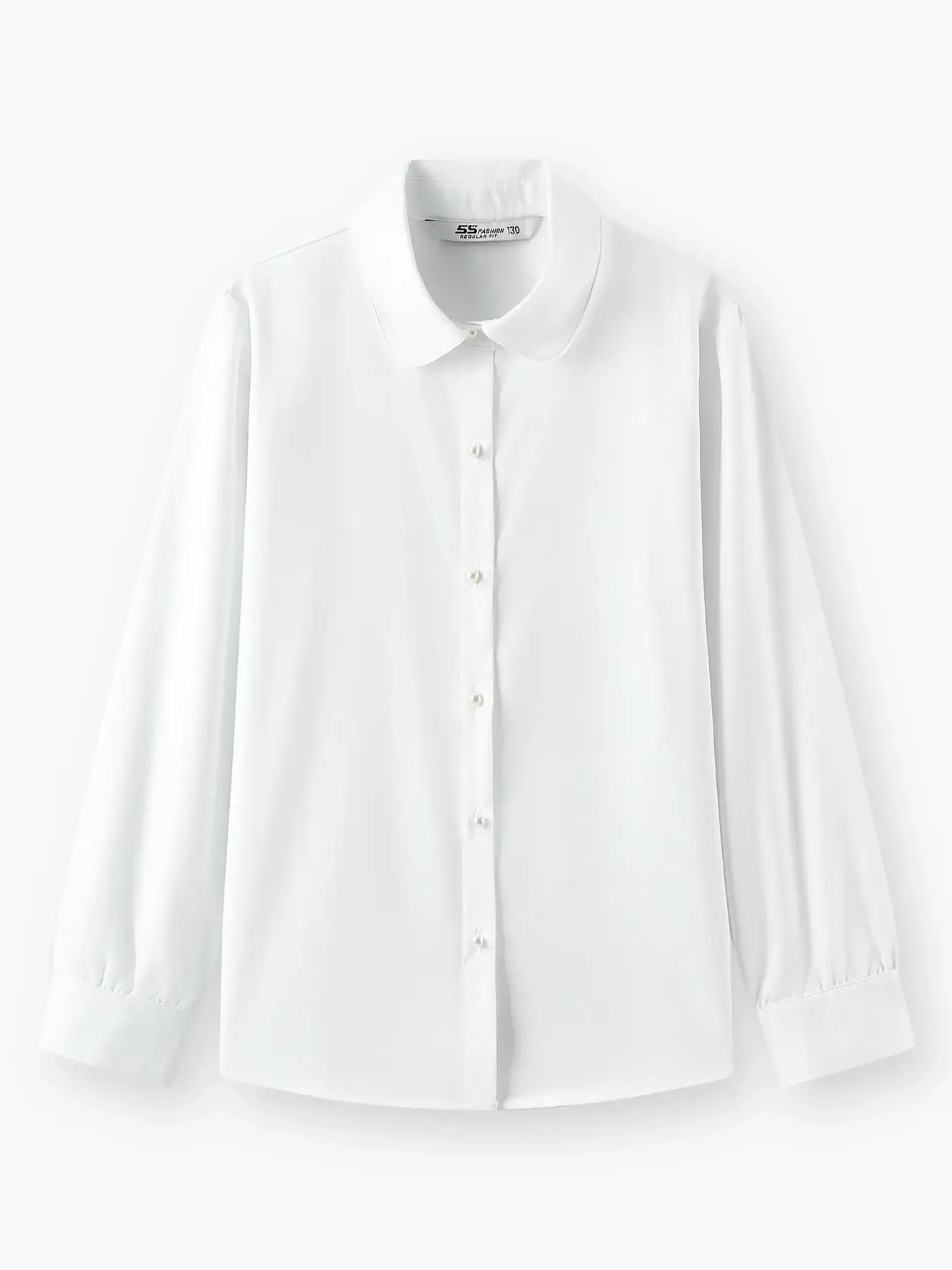 Áo Sơ Mi Bé Gái Cúc Ngọc 5S Fashion Phom Regular G0ASM25005