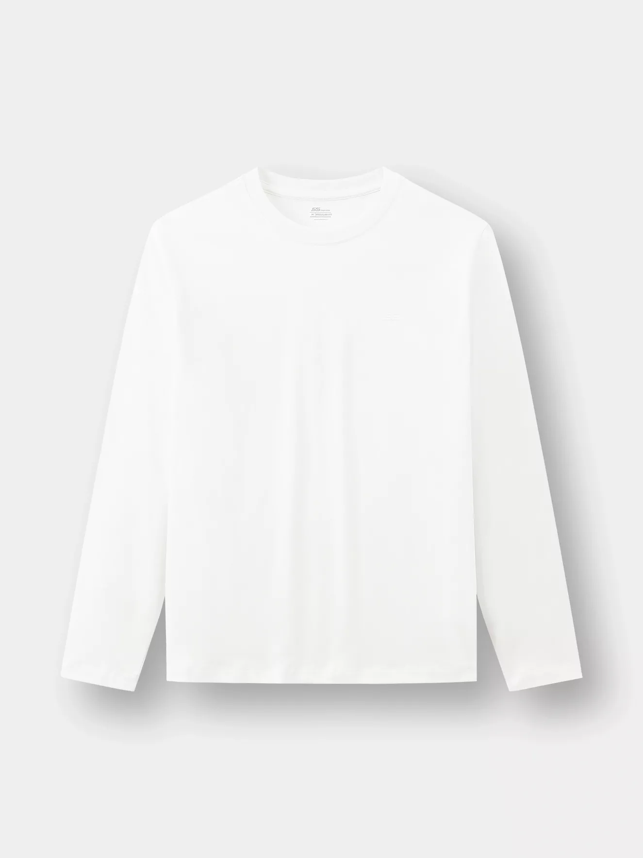 Áo Thun Nam Dài Tay Cổ Tròn 5S Fashion Regular Fit ATO23014