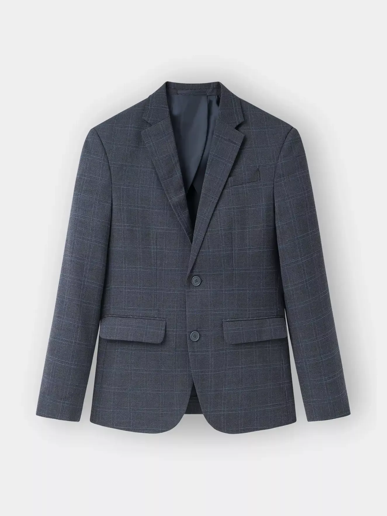 Áo Blazer Nam 5S Fashion Dệt Kẻ Caro Sang Trọng Slimfit ABZ23001