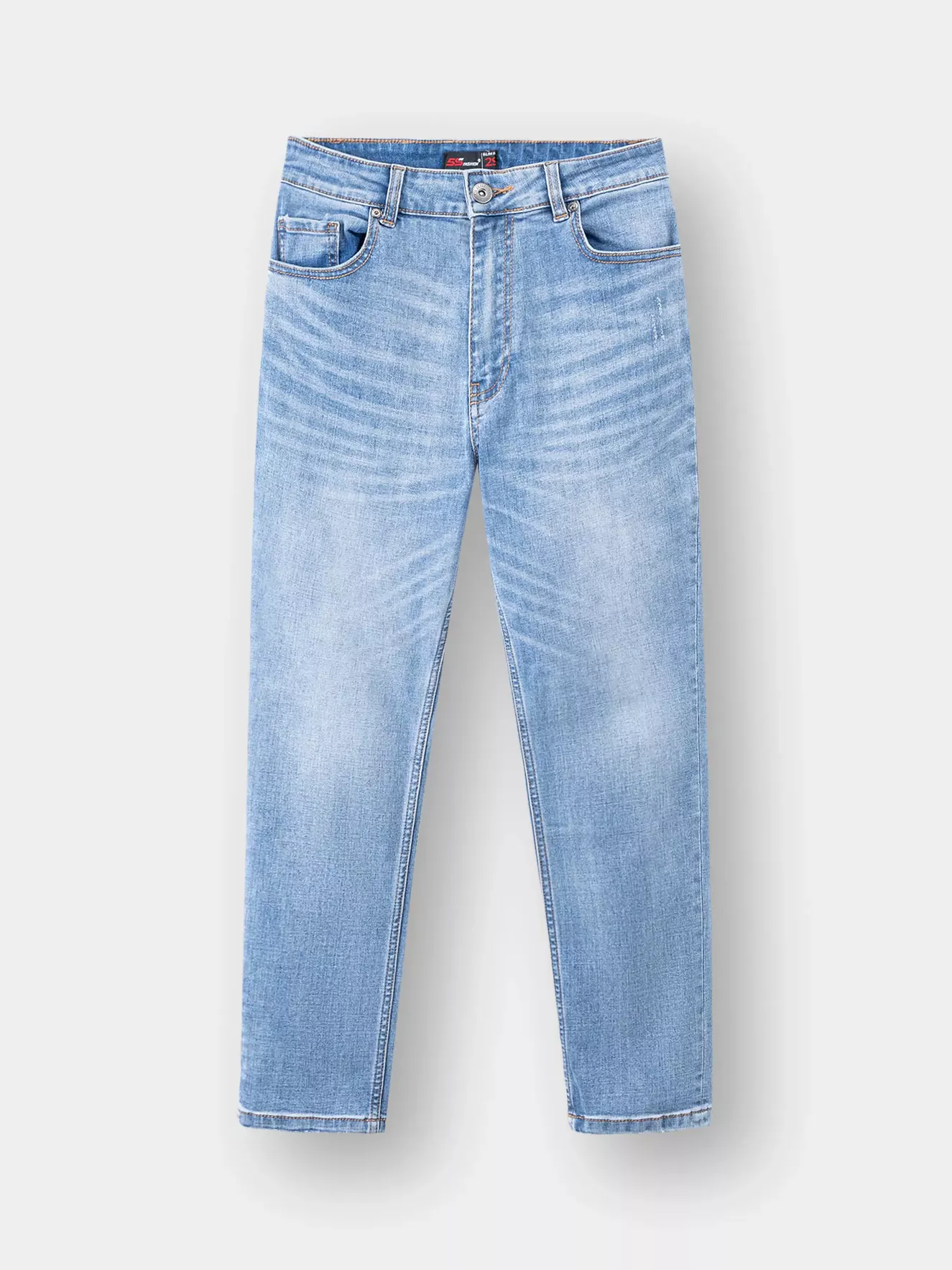 Quần Jean Nam 5S Fashion Cottton Phom Slimfit QBD23002