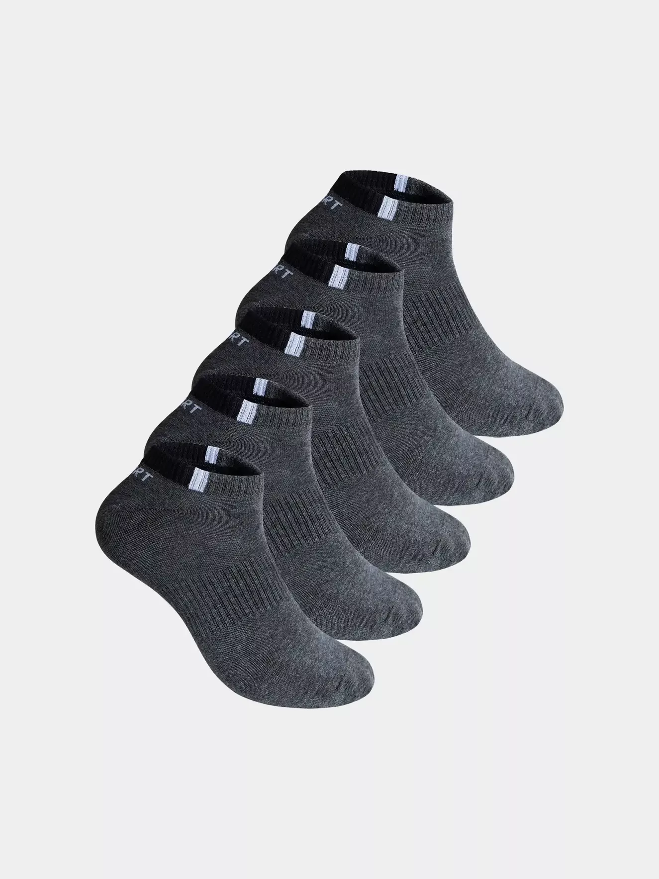 Combo 5 Đôi Tất Nam 5S Fashion Cổ Ngắn Chất Cotton 5C-Y0TAT24009