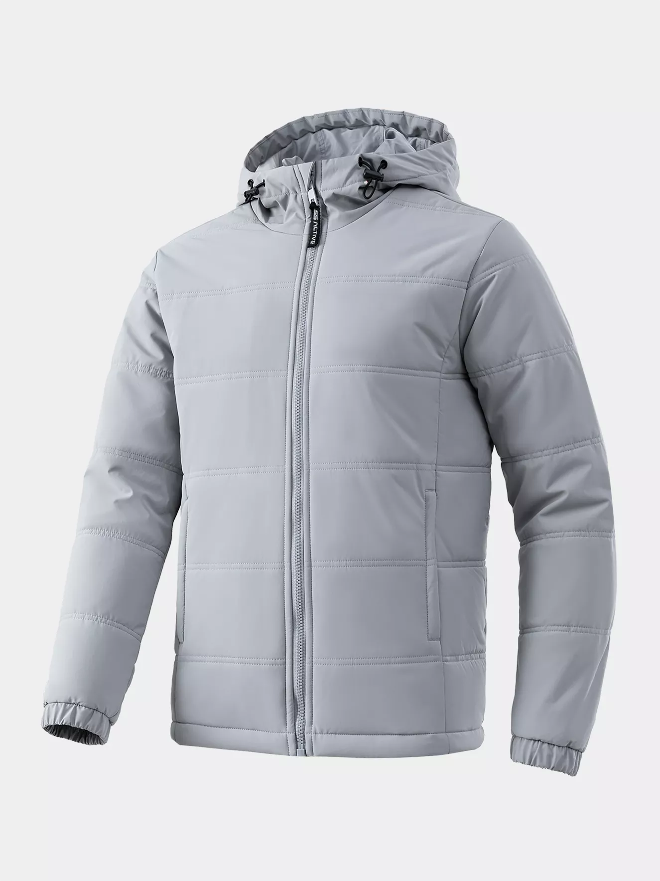 Áo Phao Nam 5S Fashion Có Mũ, Trơn Phom Slimfit APH24162