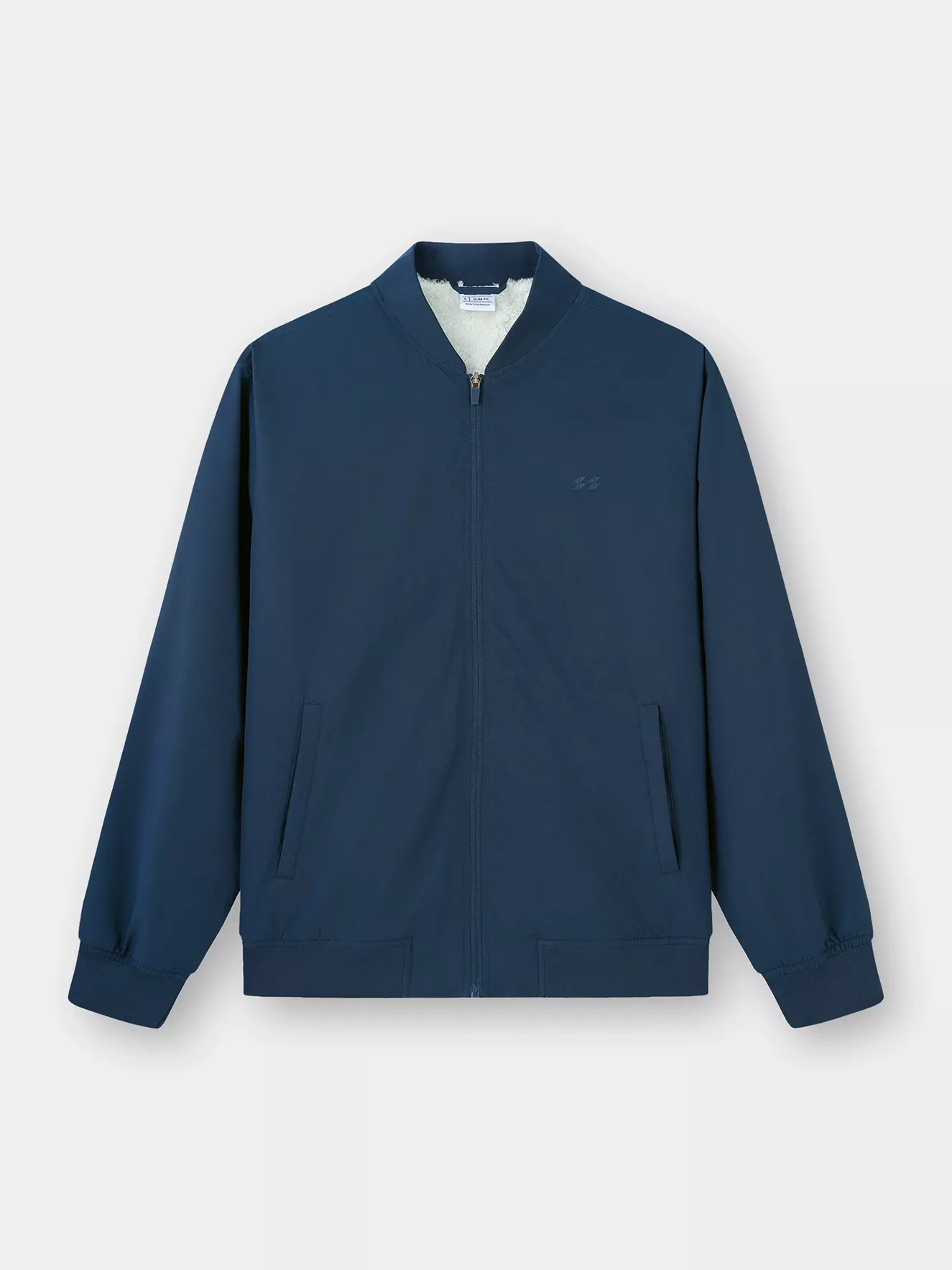 Áo Khoác Bomber Nam B-FurTech Lót Lông 5S Fashion Trơn Basic M0AKB25013