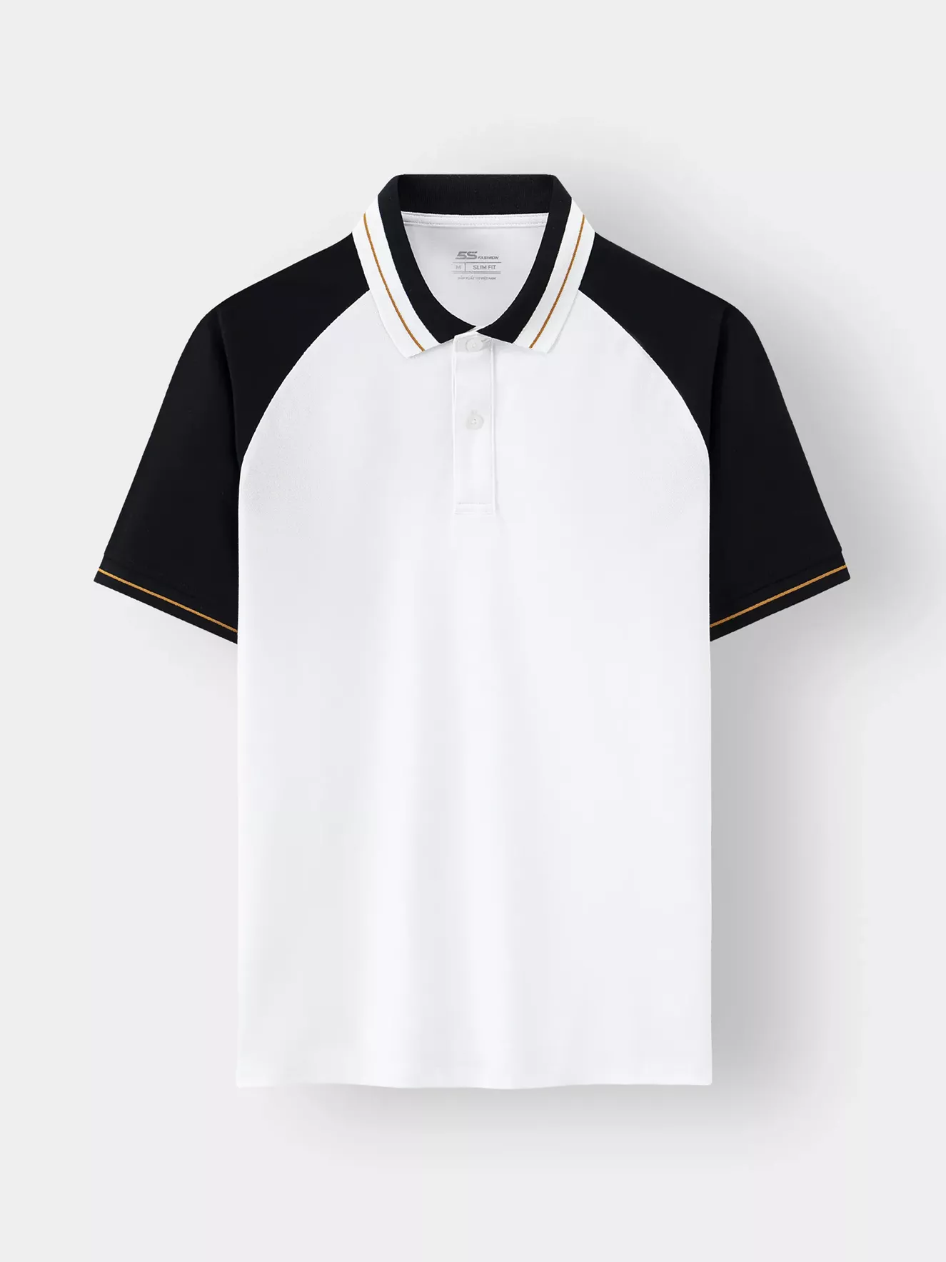 Áo Polo Nam 5S Fashion Tay Raglan Slimfit APC24041