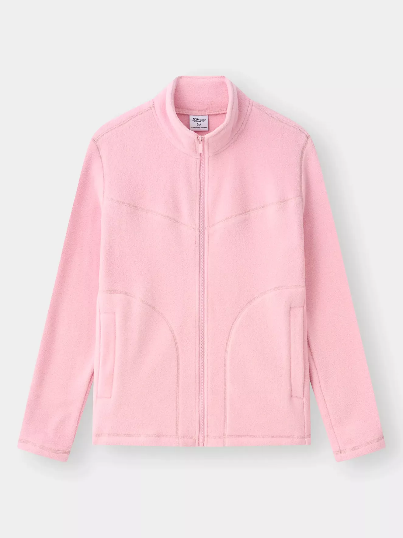 Áo Khoác Lông Nữ 5S Fashion Nhẹ Ấm Phom Regular W0AKH25002