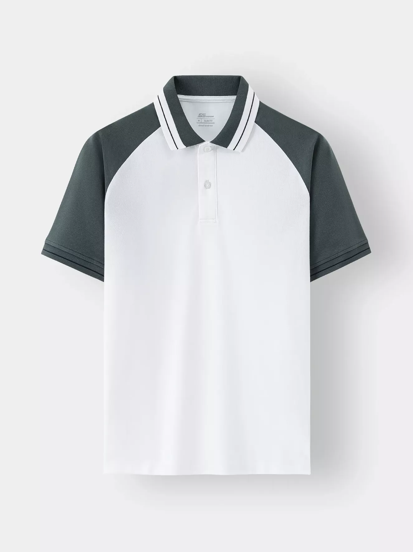 Áo Polo Nam 5S Fashion Tay Raglan Slimfit APC24041