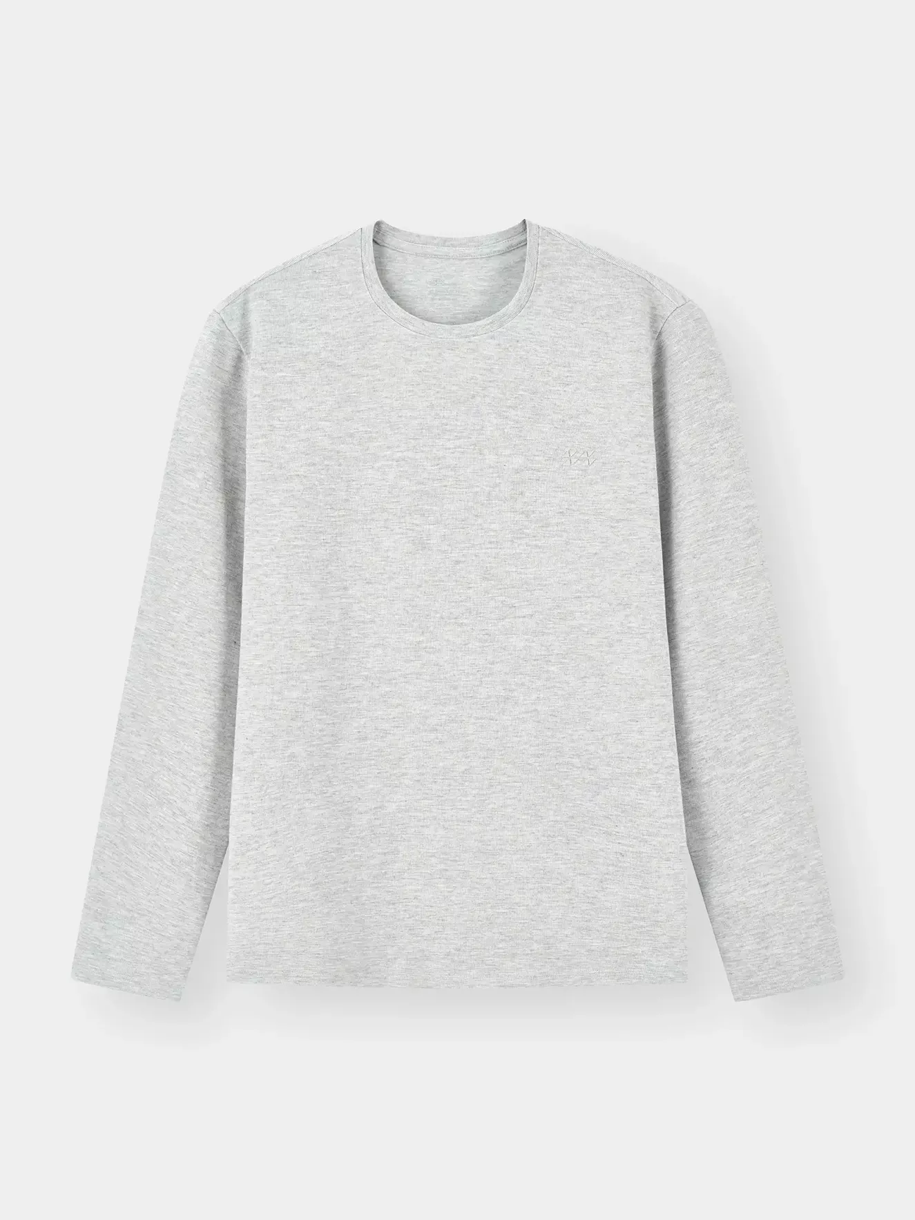 Áo Thun Nam Dài Tay 5S Fashion Trơn Basic Phom Regular M0ATH25009