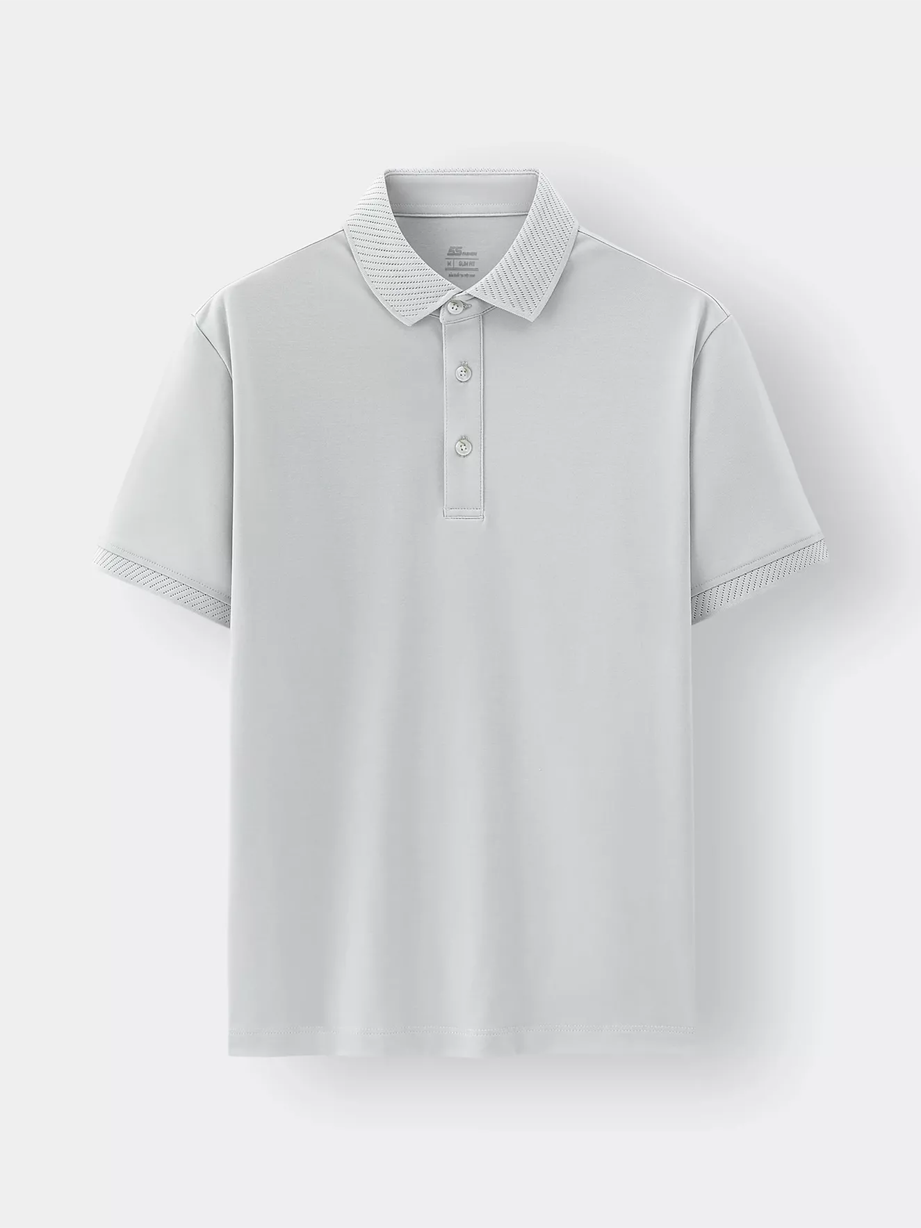 Áo Polo Nam 5S Fashion Trơn Bo Dệt Jacquard Slimfit APC25062