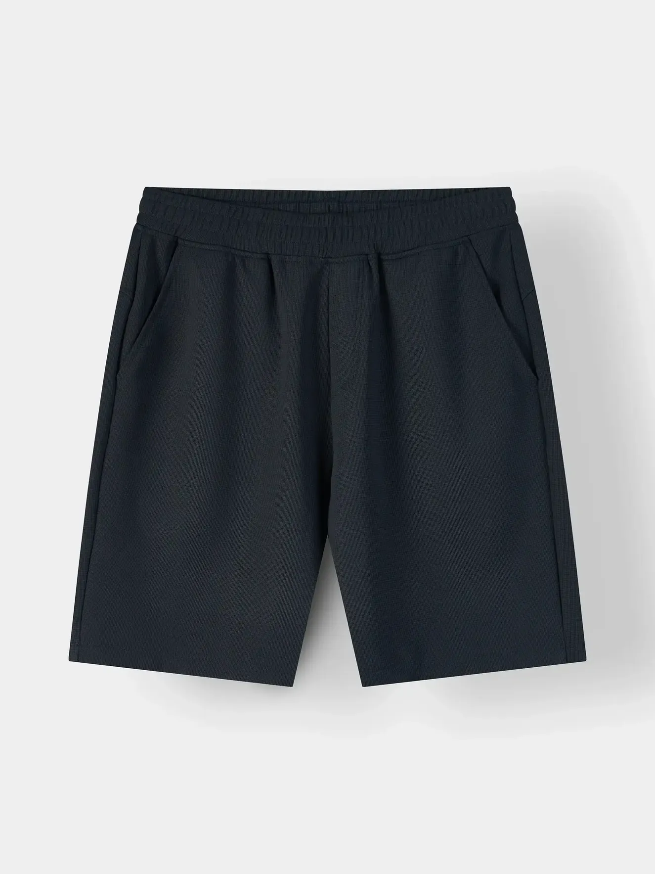 Quần Short Casual Nam 5S Fashion Trơn Basic Vải Hiệu Ứng Thông Thoáng M0QSC26005