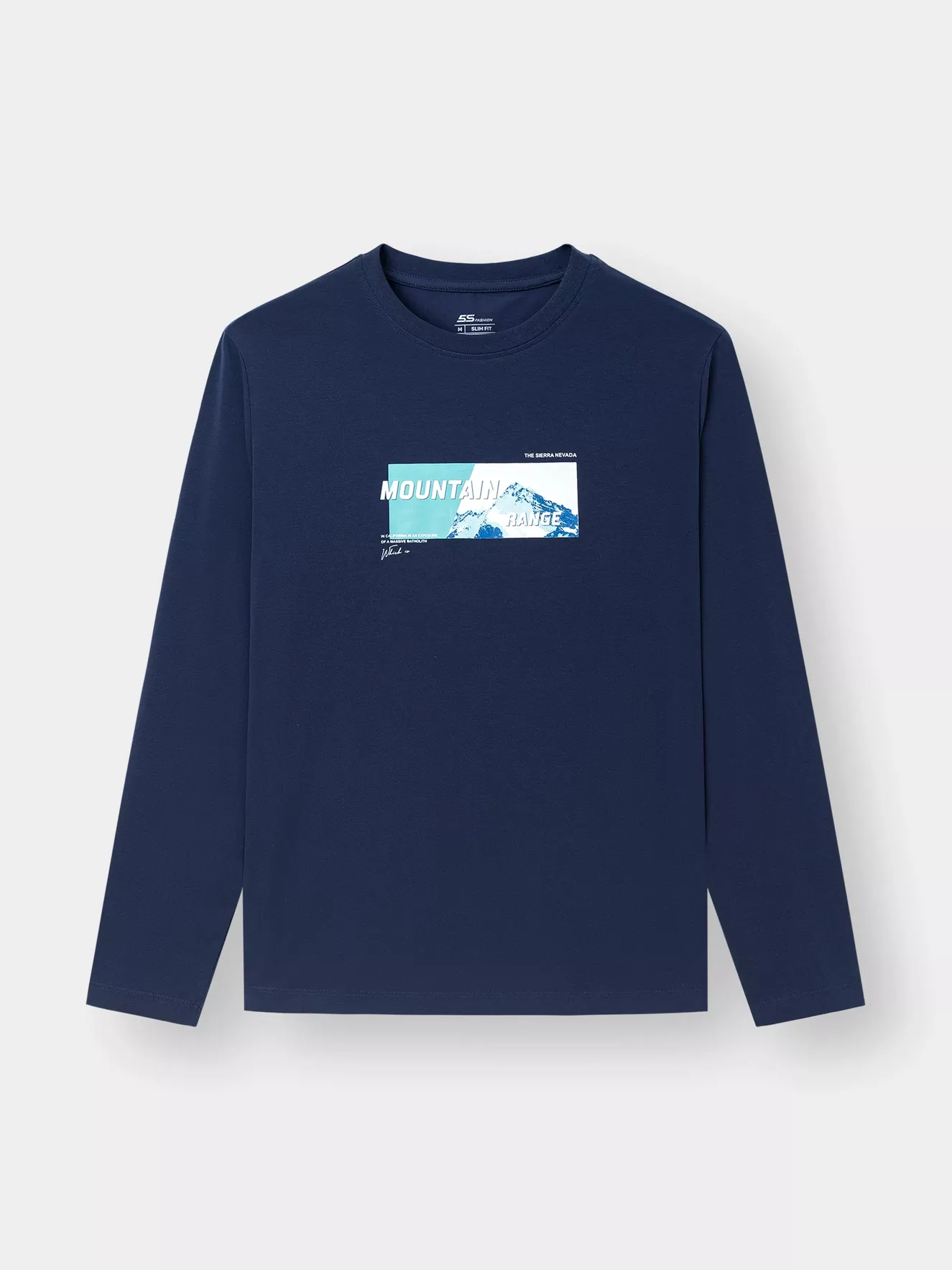 Áo Thun Nam Dài Tay Cổ Tròn 5S Fashion Slimfit ATO23009